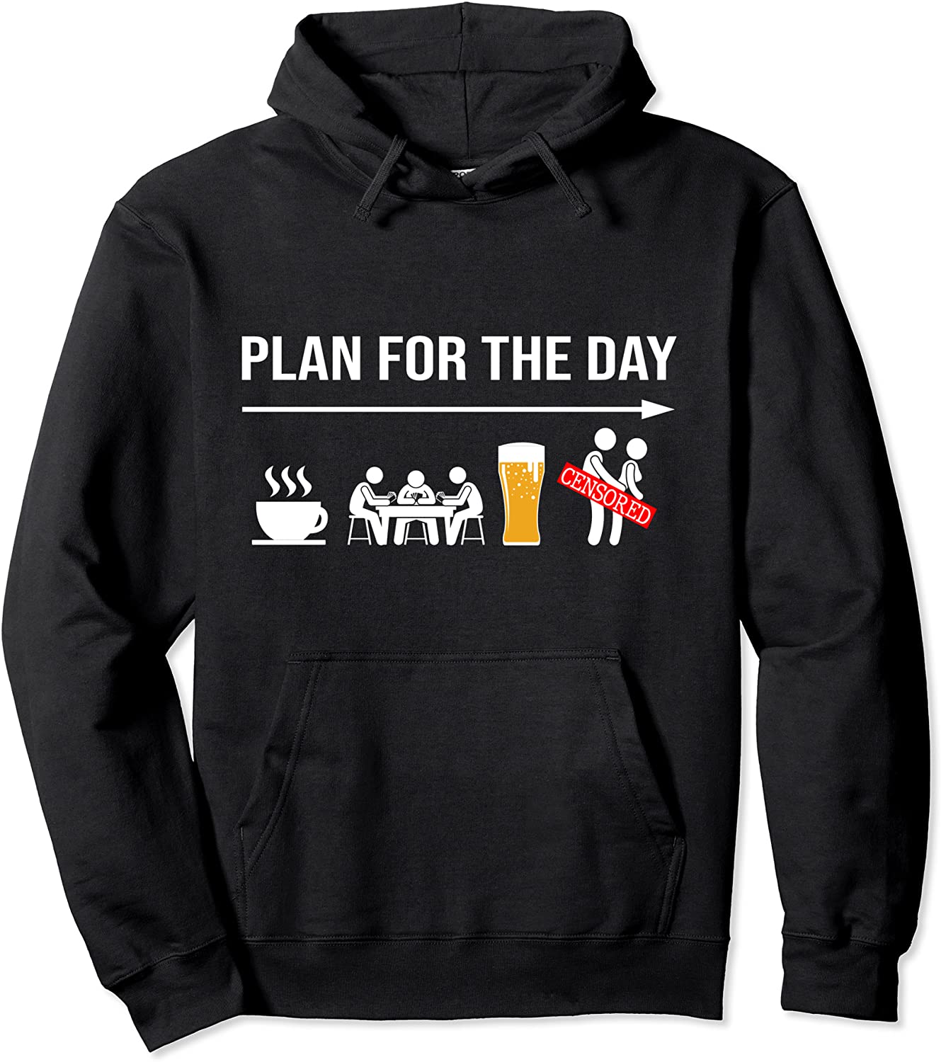 Funny Poker Cards Shirt Men Women Coffee Beer Adult humor Pullover Hoodie