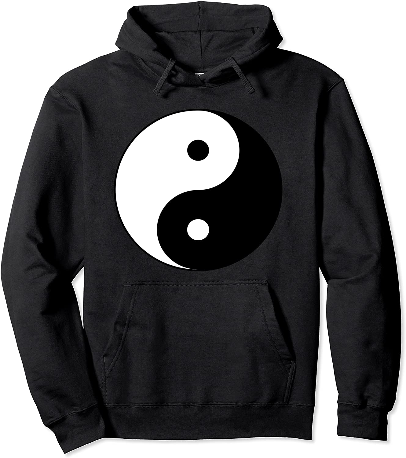 Tai Chi Yin Yang Symbol Hippie Peace Balance Philosophy Pullover Hoodie