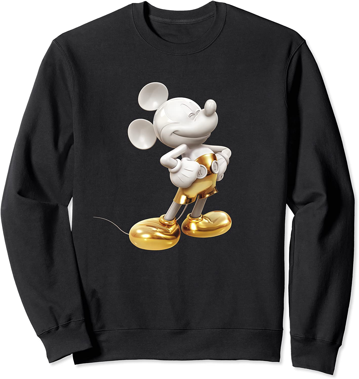 Disney Gold Mickey Mouse Pose Sweatshirt