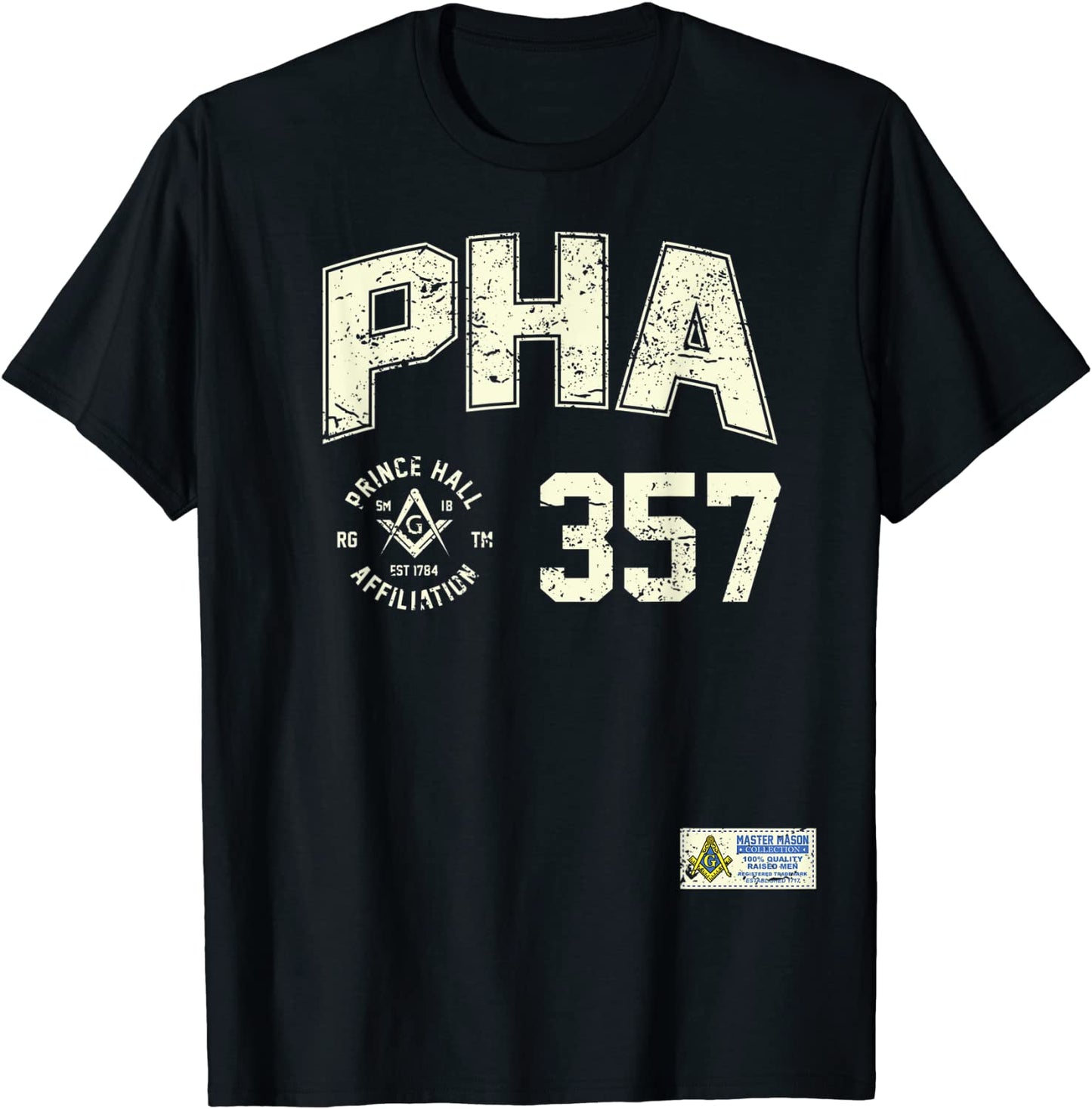 Masonic Shirt Prince Hall PHA 357 Sports Jersey Style Shirt