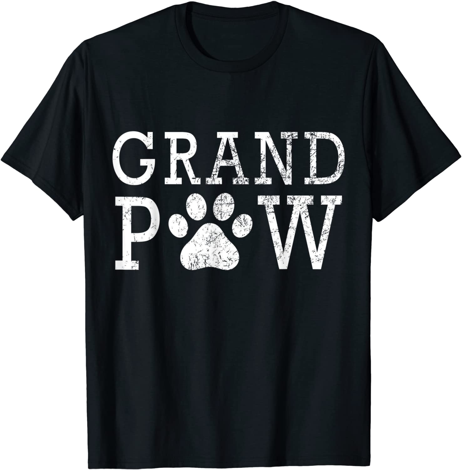 funny grand paw vintage dogs lovers grandparents day gifts T-Shirt