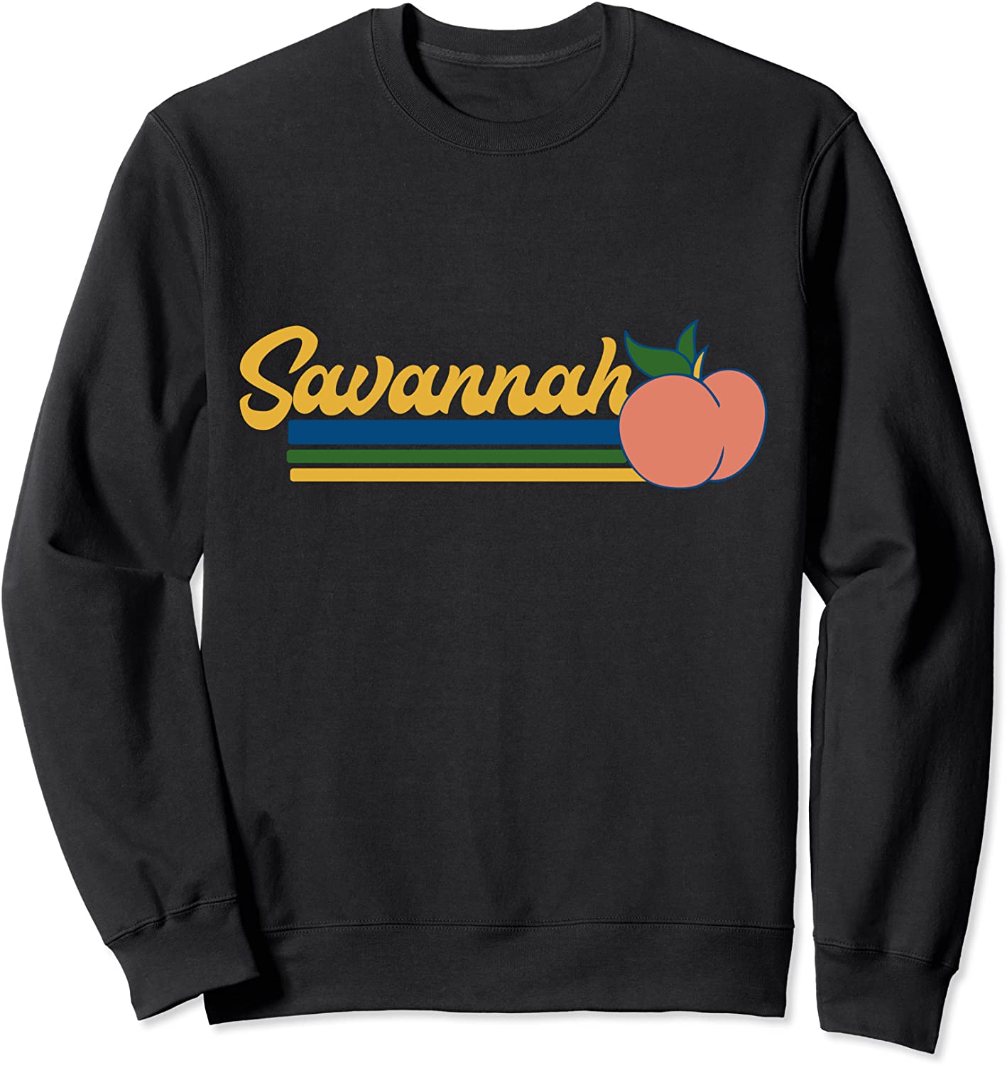 Savannah sweatshirt Savannah Georgia peachy design Savannah