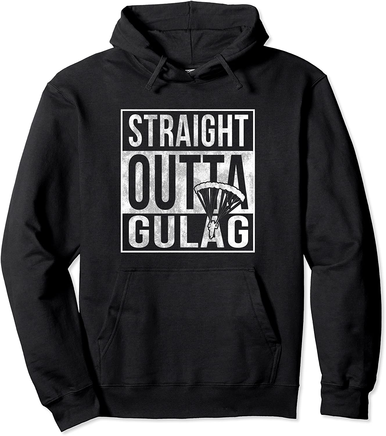 Straight Outta Gulag Gaming Pullover Hoodie