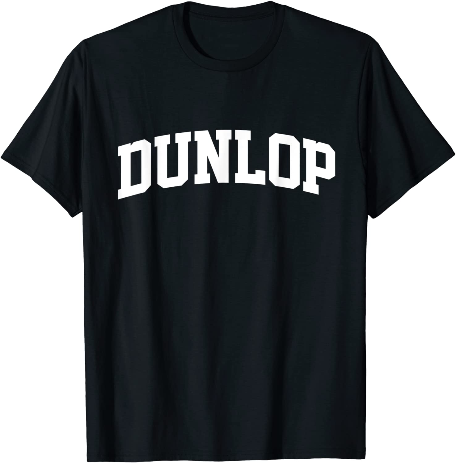 Dunlop Name First Last Retro Sports Arch T-Shirt