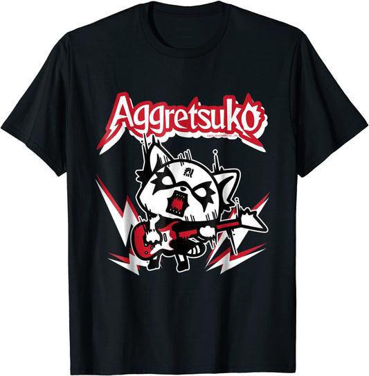 Aggretsuko Rocker Rage Tee Shirt
