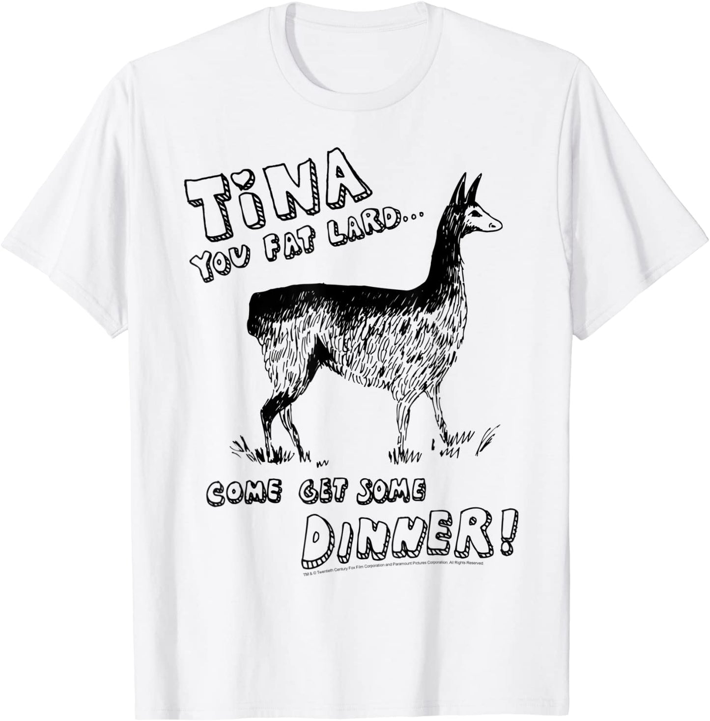 Napoleon Dynamite Tina You Fat Lard Come Get Some Dinner T-Shirt