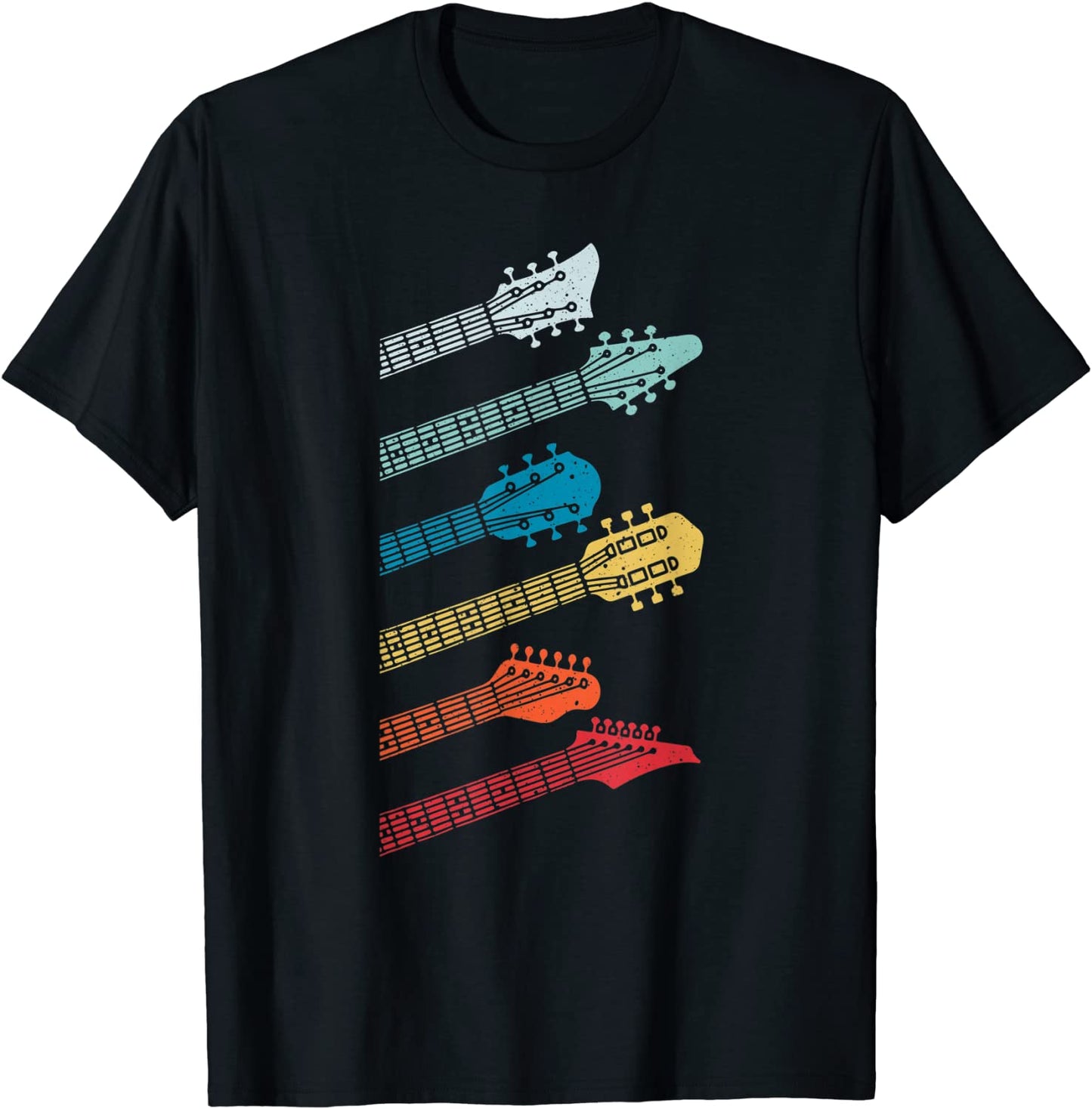 Vintage Guitar Gift For Men Women Music Band Guitarist Stuff T-Shirt