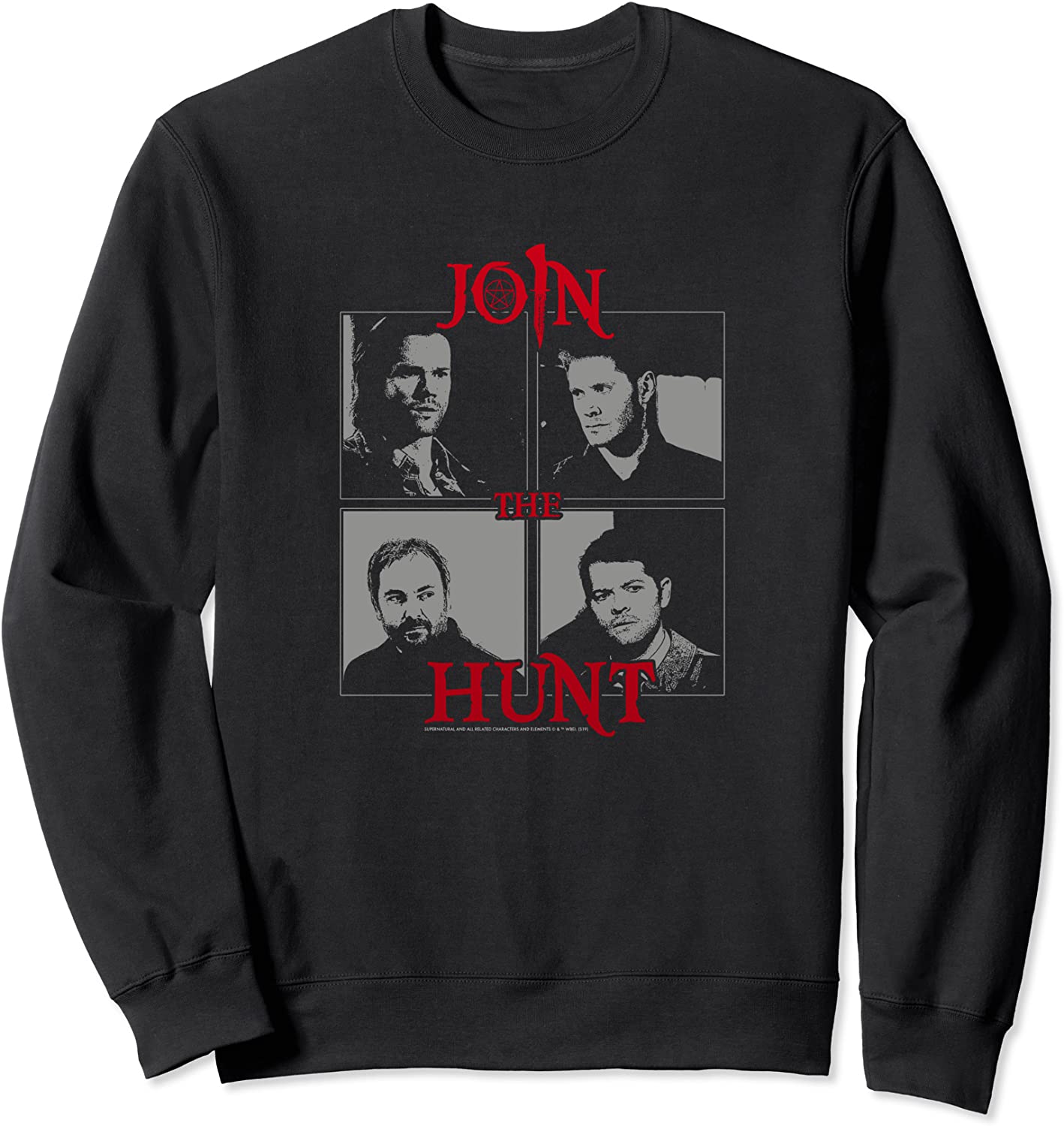Supernatural Join The Hunt Box Up Sweatshirt