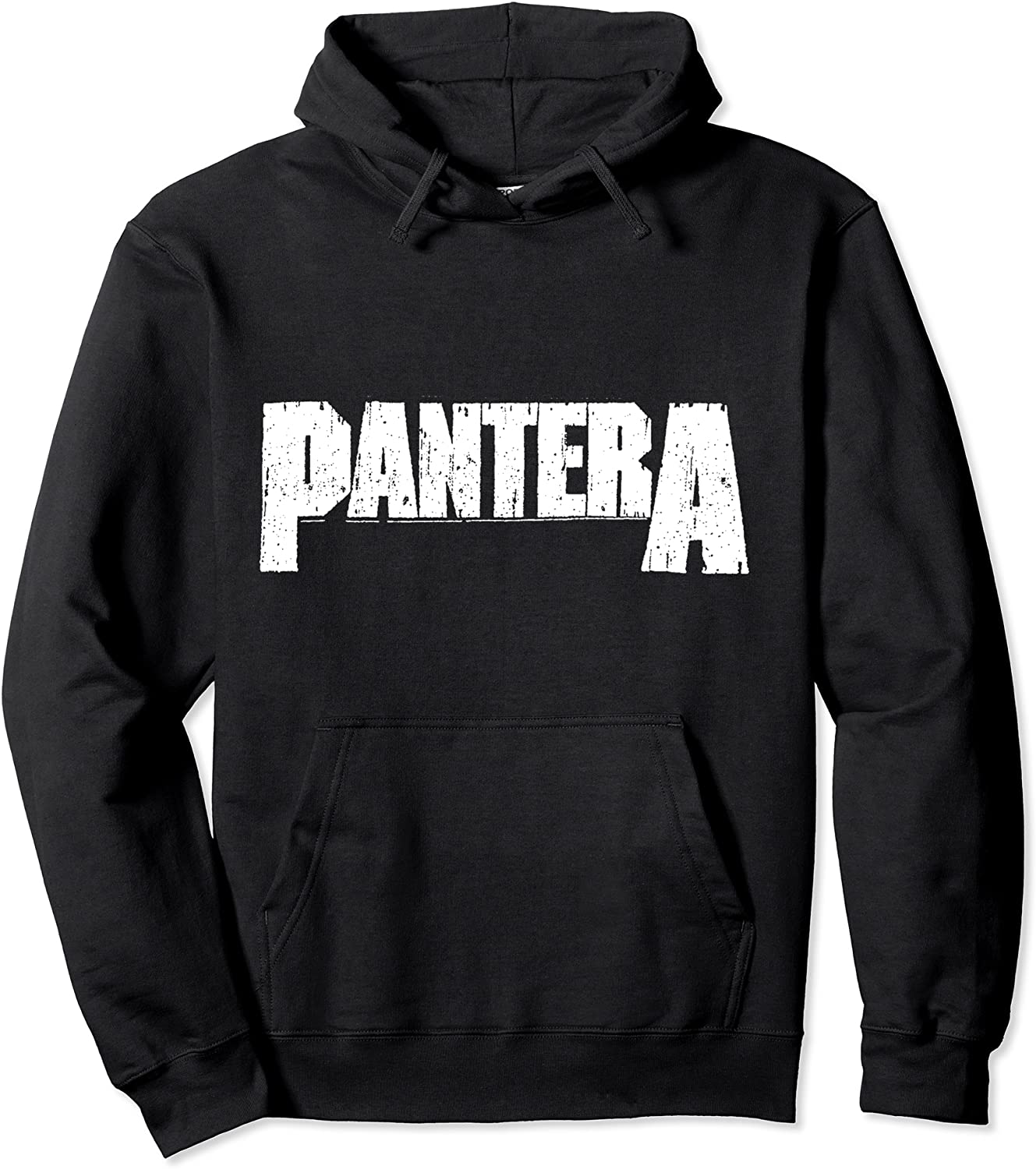 Pantera Official White Logo Pullover Hoodie