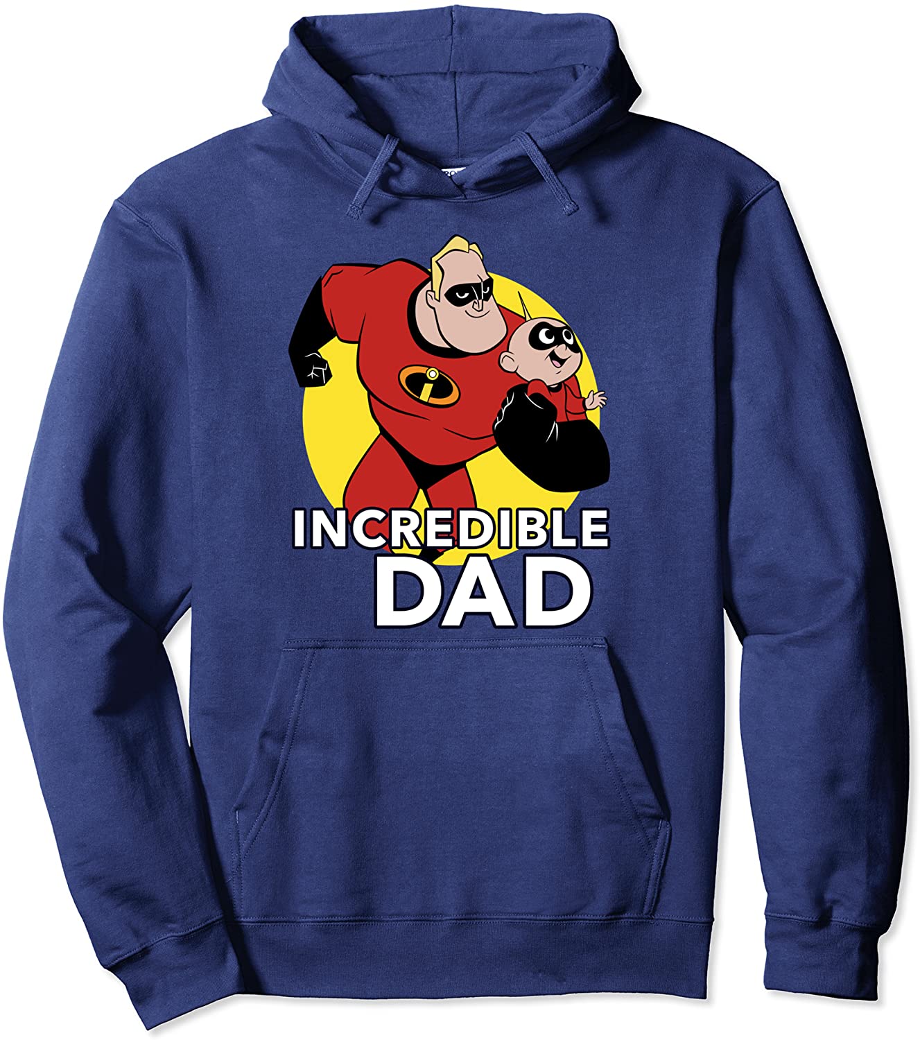 Disney Pixar Incredibles 2 Jack Jack and Dad Graphic Hoodie