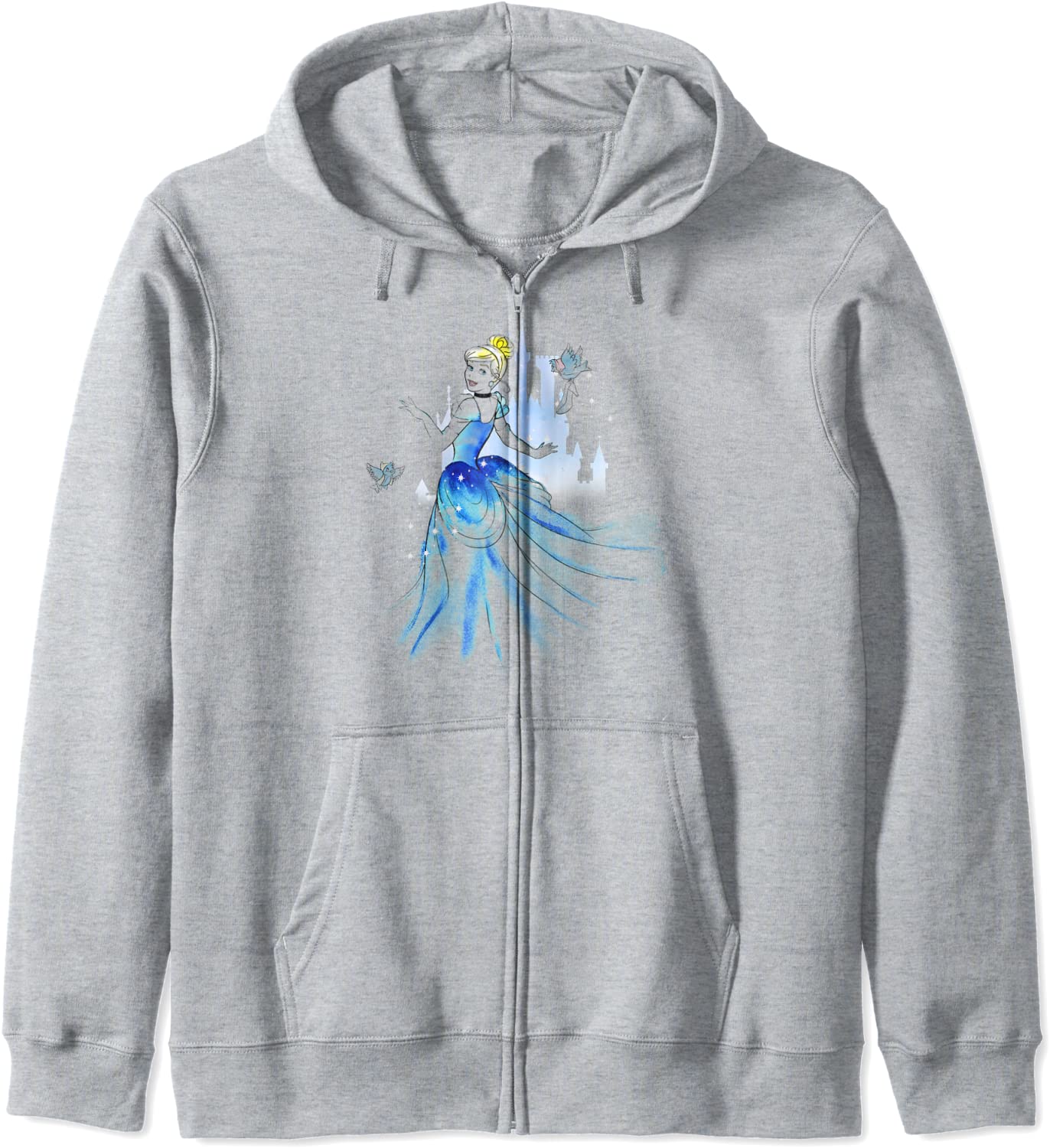 Disney Cinderella Watercolor Twirling Portrait Hoodie
