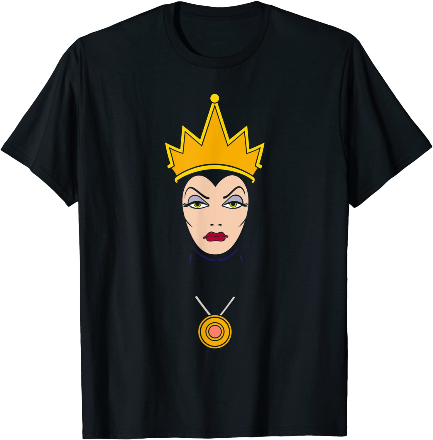 Disney Villains Evil Queen Big Face T-Shirt