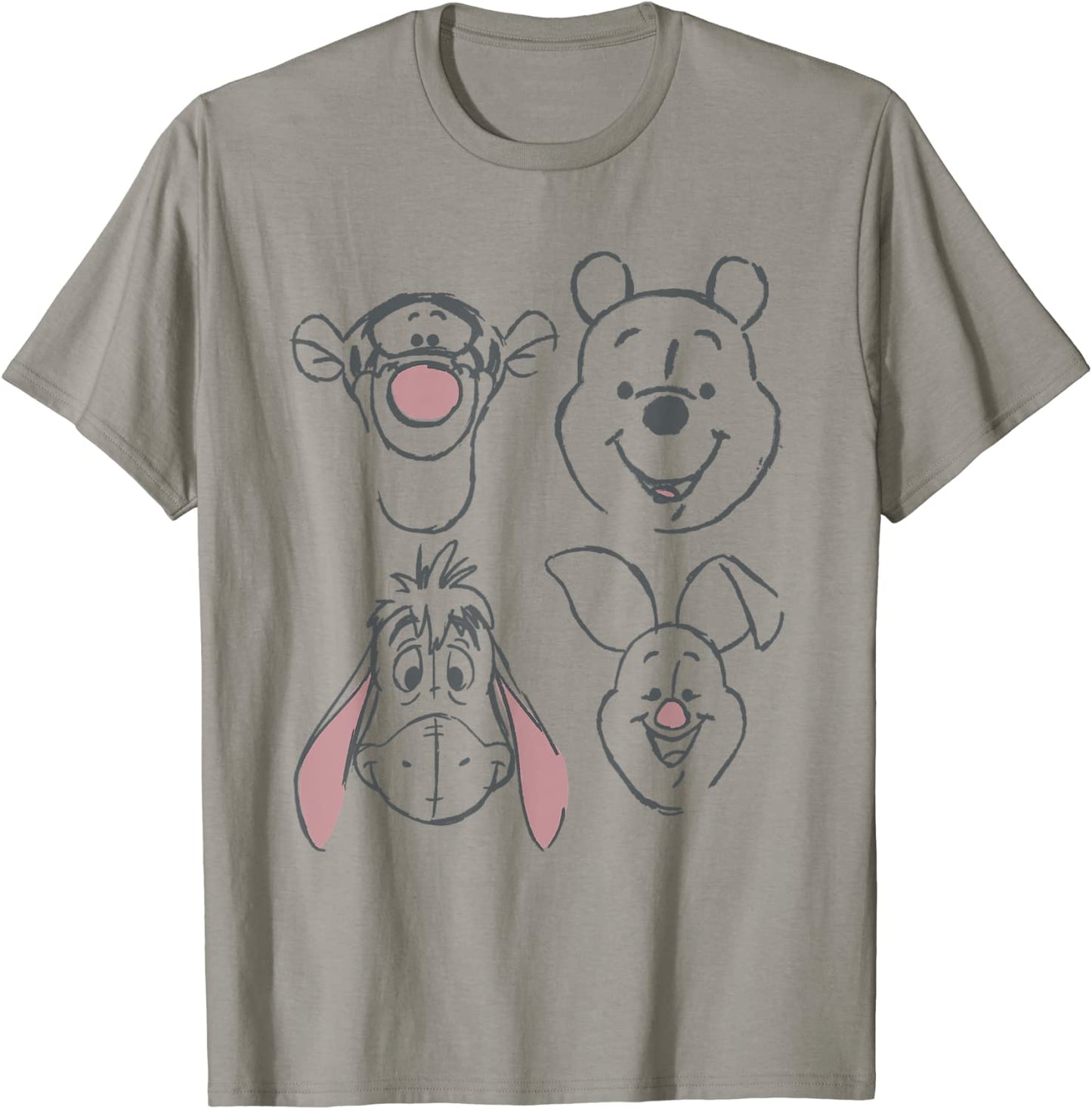 Disney Winnie The Pooh and Friends Sketch T-Shirt