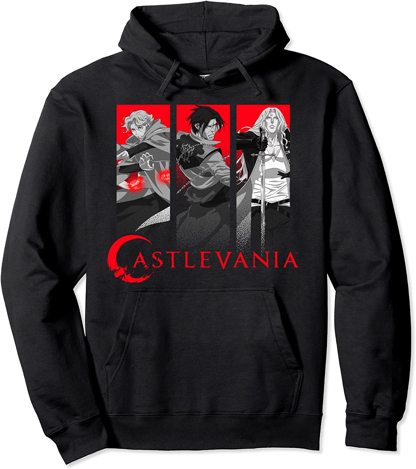 Netflix Castlevania Trio Panels Pullover Hoodie