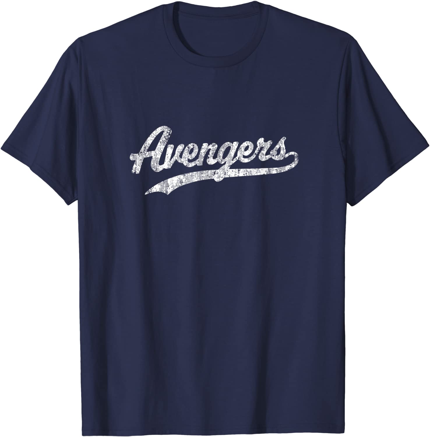 Avengers T Shirt Vintage Sports Name Tee Design