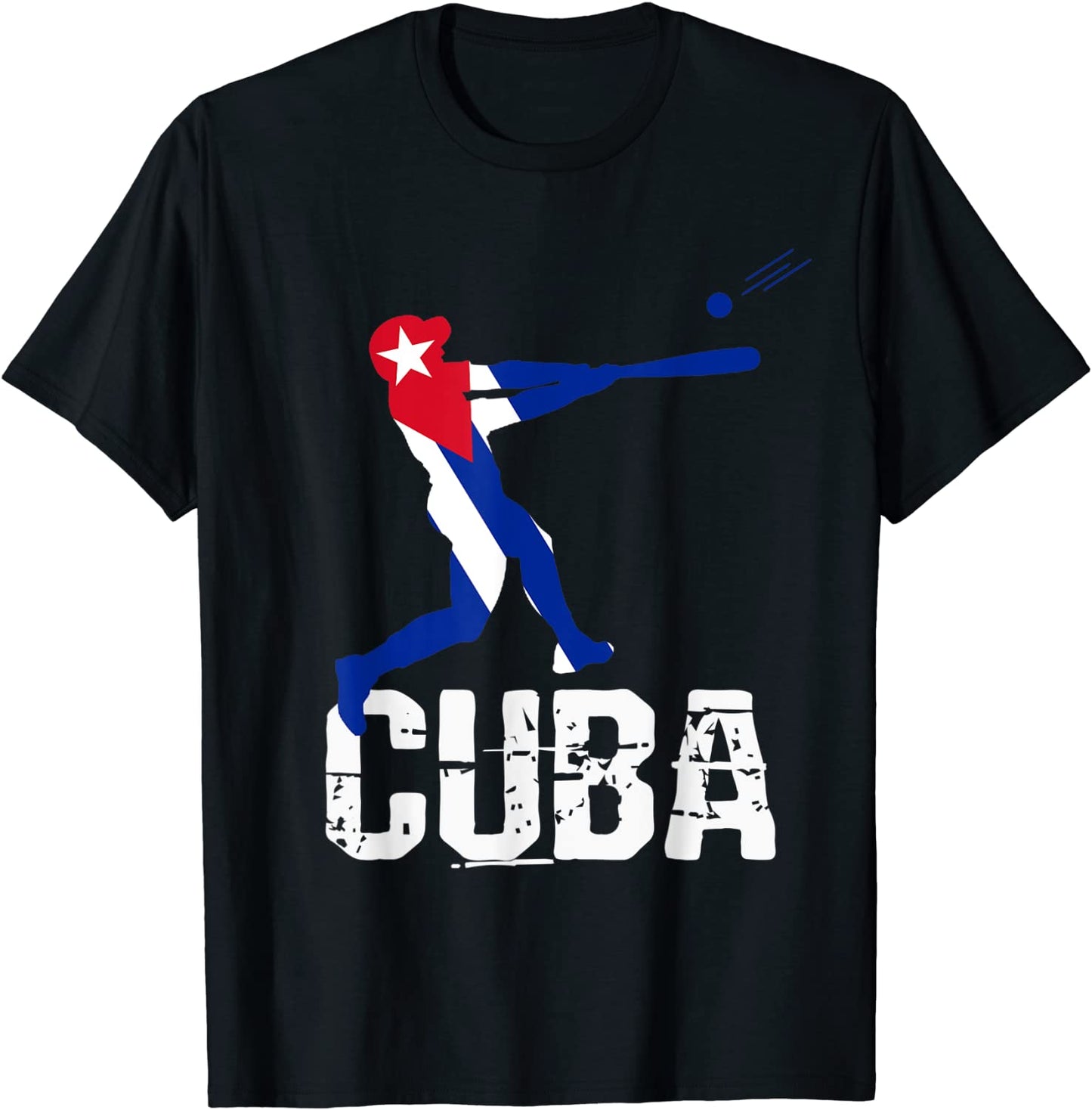 Cuban Flag baseball team Beisbol Sports gift T-Shirt