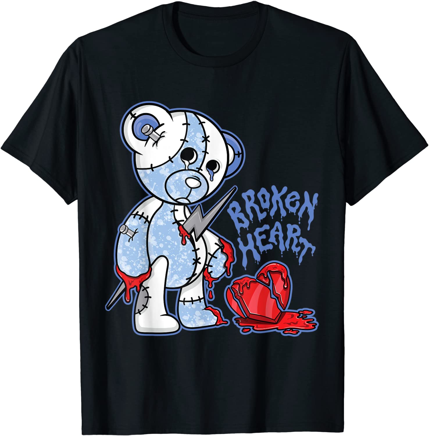 BH Bear Graphic Tee to Match the Jordan 1 Hyper Royal T-Shirt