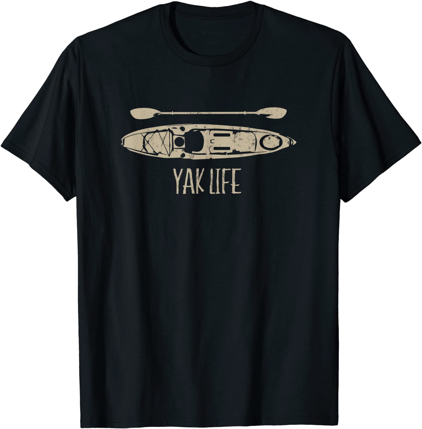 Yak Life T Shirt Kayak Life Kayaking and Paddling T Shirt