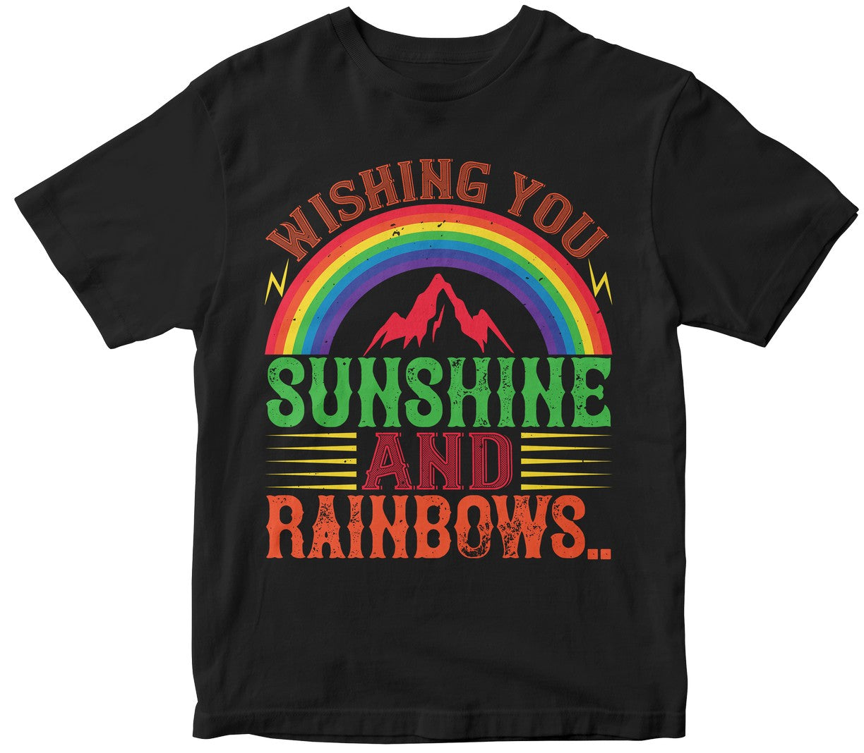 Wishing You Sunshine And Rainbows