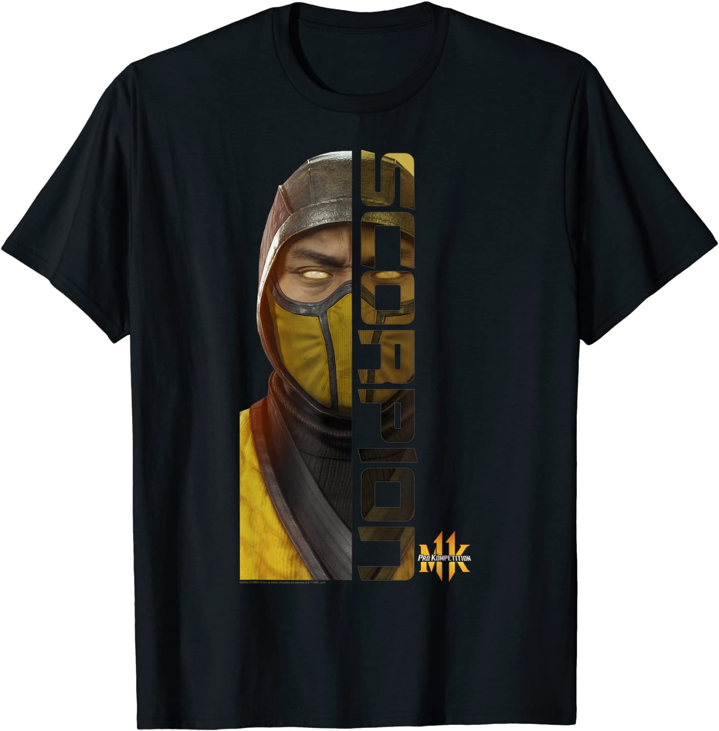 Mortal Kombat Pro Kompetition Scorpion T-Shirt