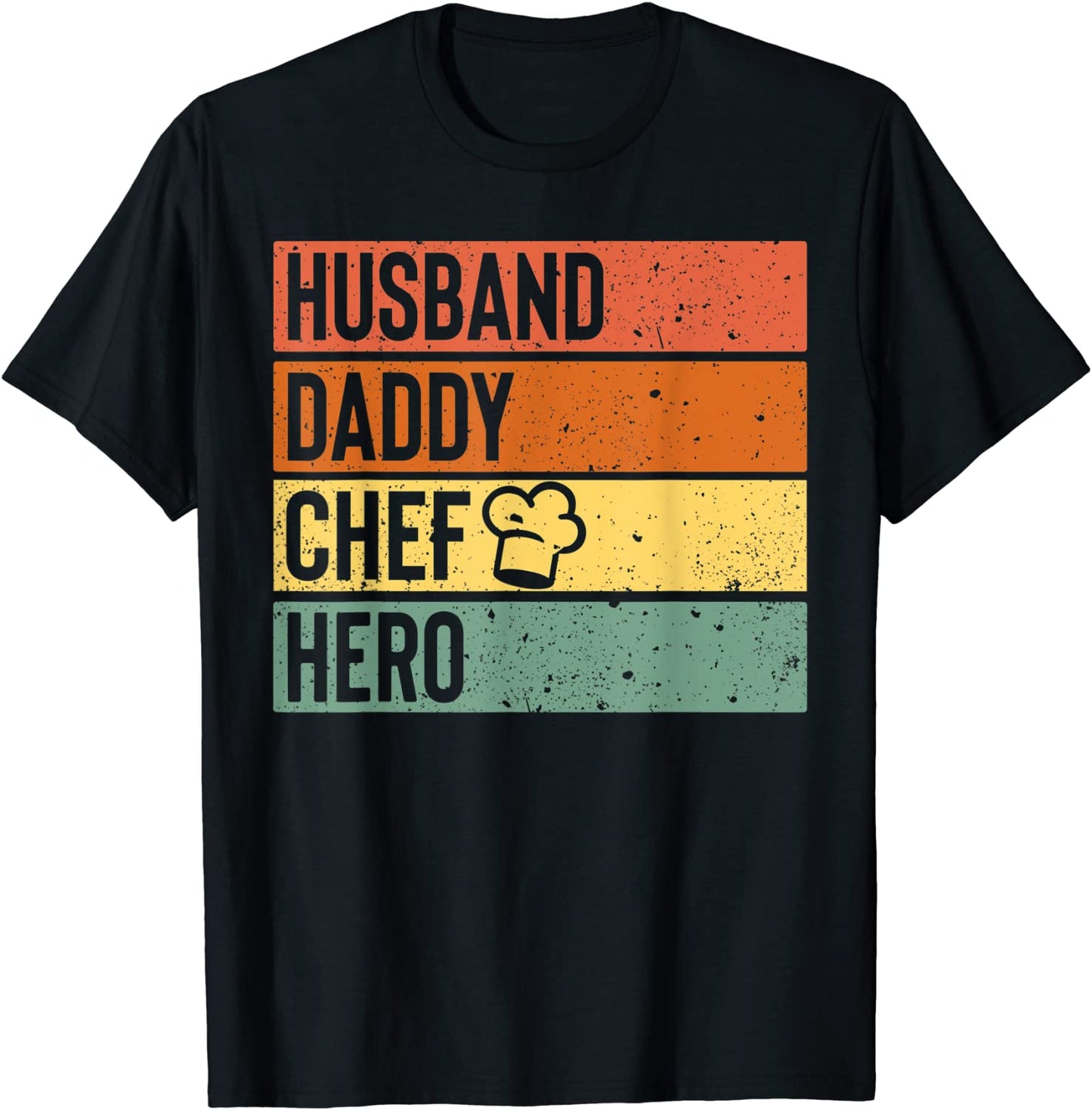 Chef Cook Dad Shirt Husband Daddy Hero Fathers Day Gift Tee