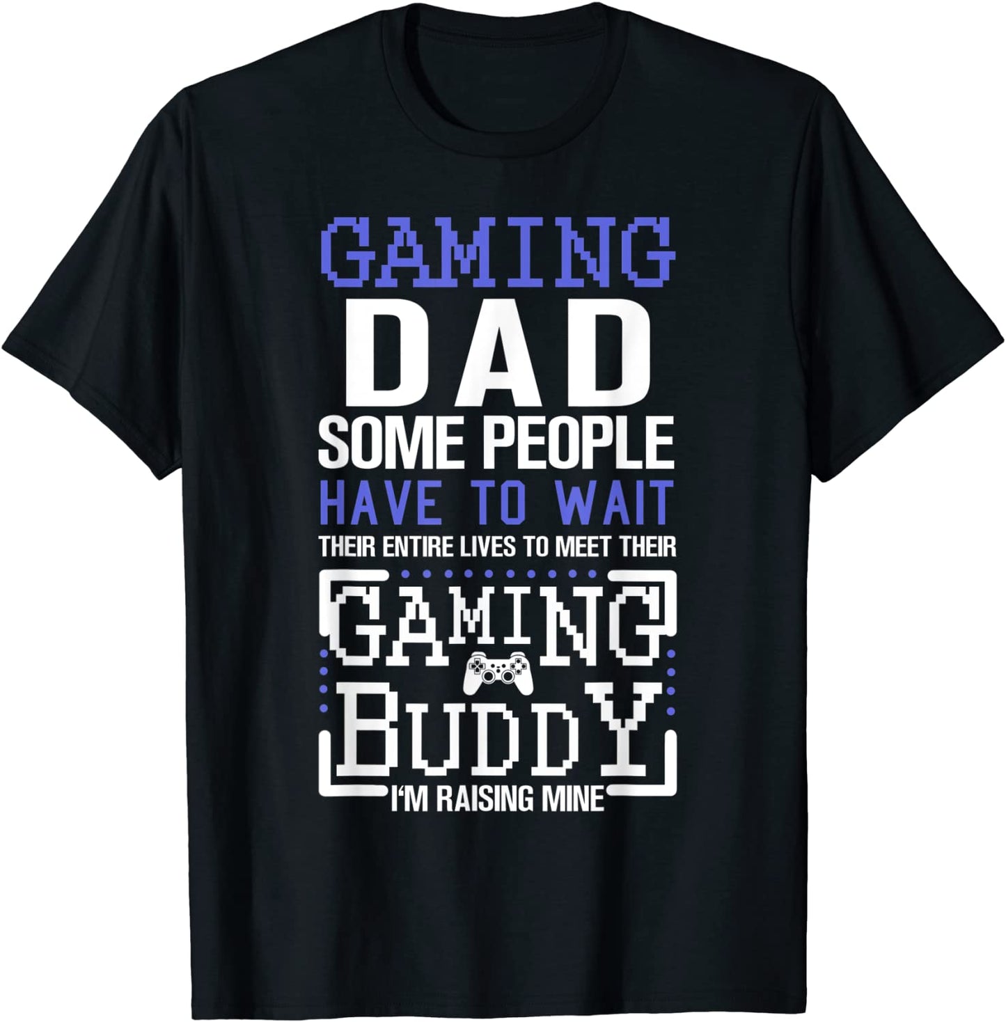 Mens Gaming Dad Funny Father Kid Matching T-Shirt