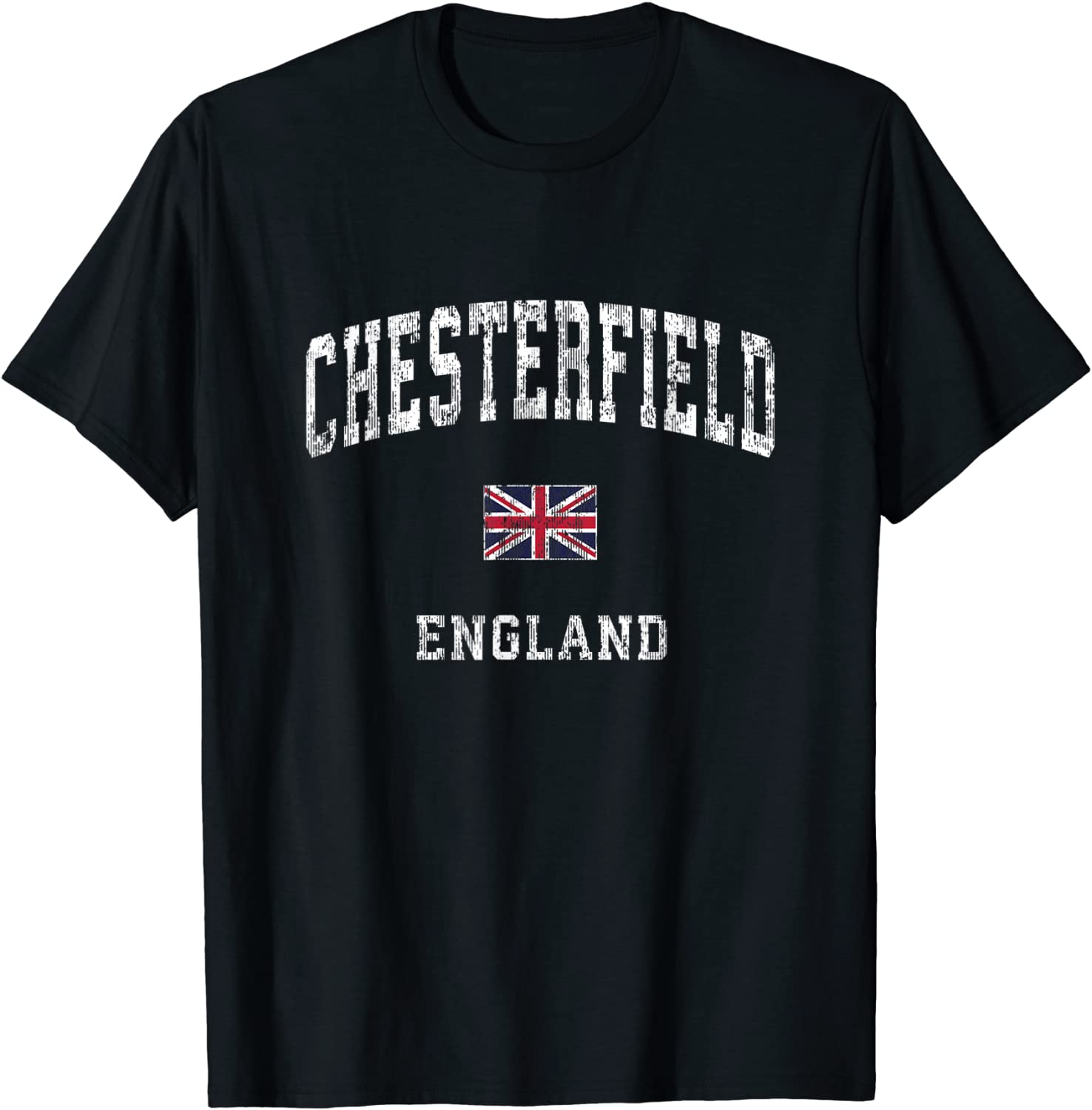 Chesterfield England Vintage Athletic Sports Design T-Shirt