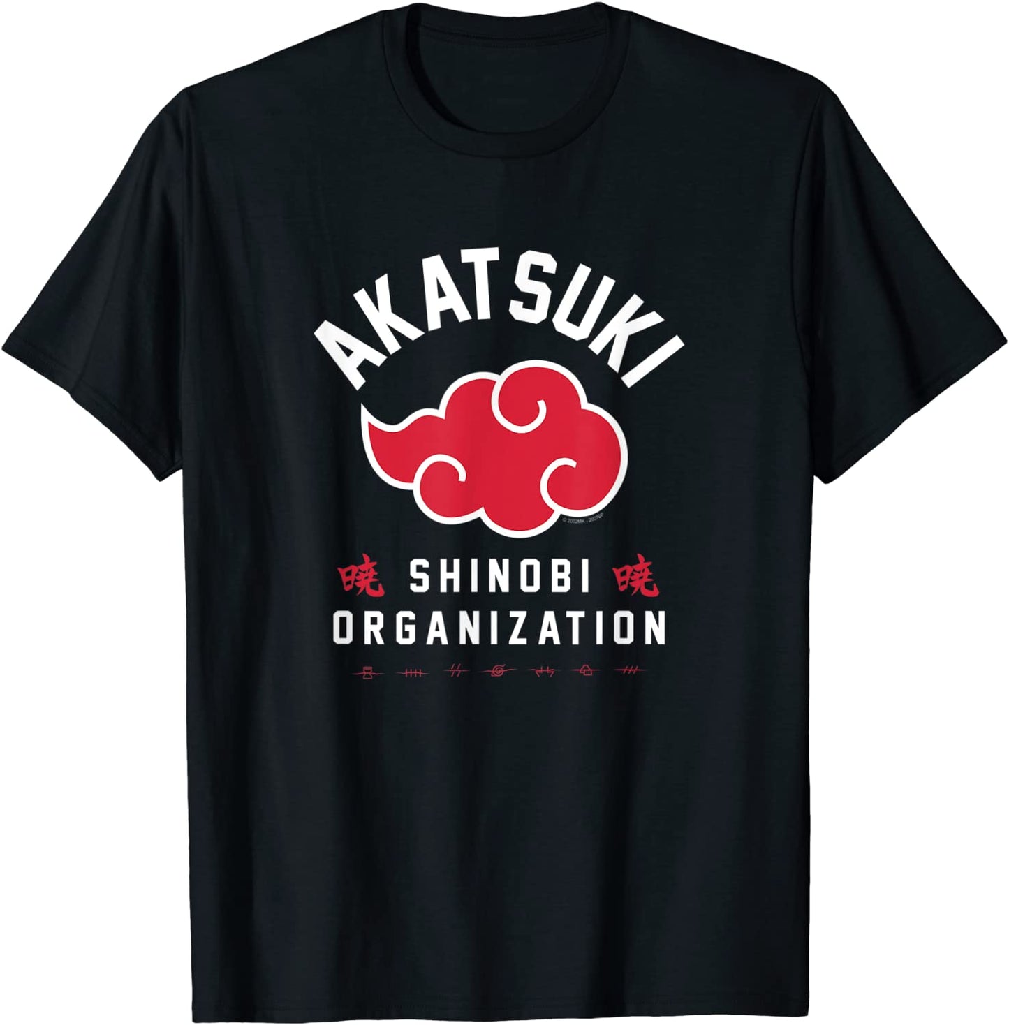 Naruto Shippuden Akatsuki Shinobi Organization T-Shirt