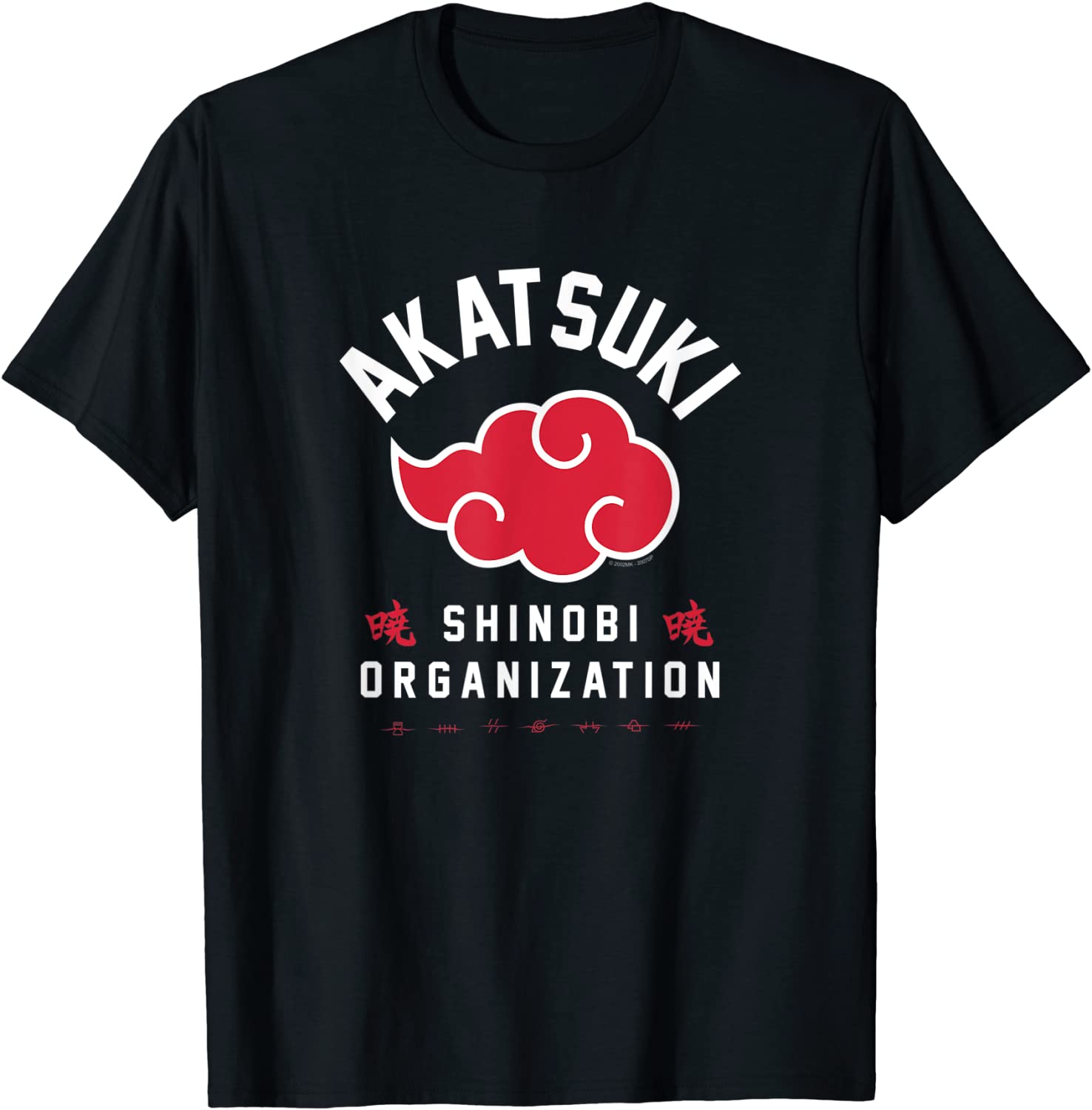 Naruto Shippuden Akatsuki Shinobi Organization T-Shirt