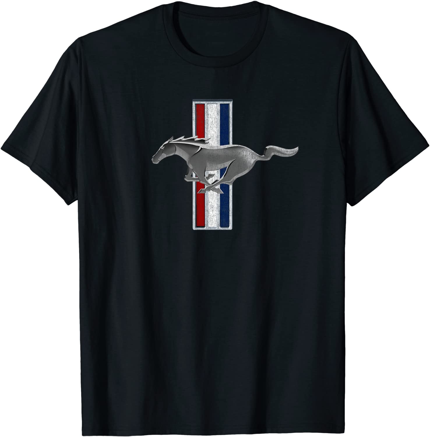 Ford Mustang Vintage Pony Logo T-Shirt