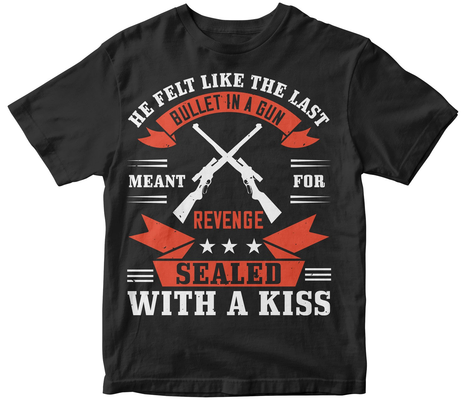 He Felt Like The Last Bullet In A Gun Meant For Revenge, Sealed With A Kiss