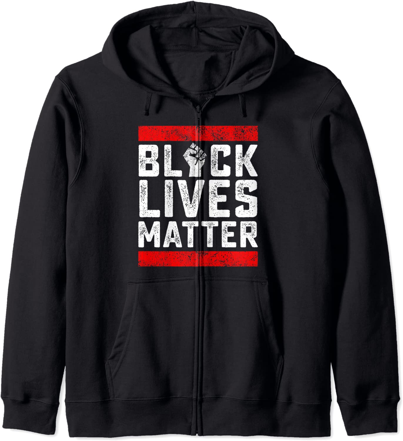 Black Lives Matter Fist Hoodie