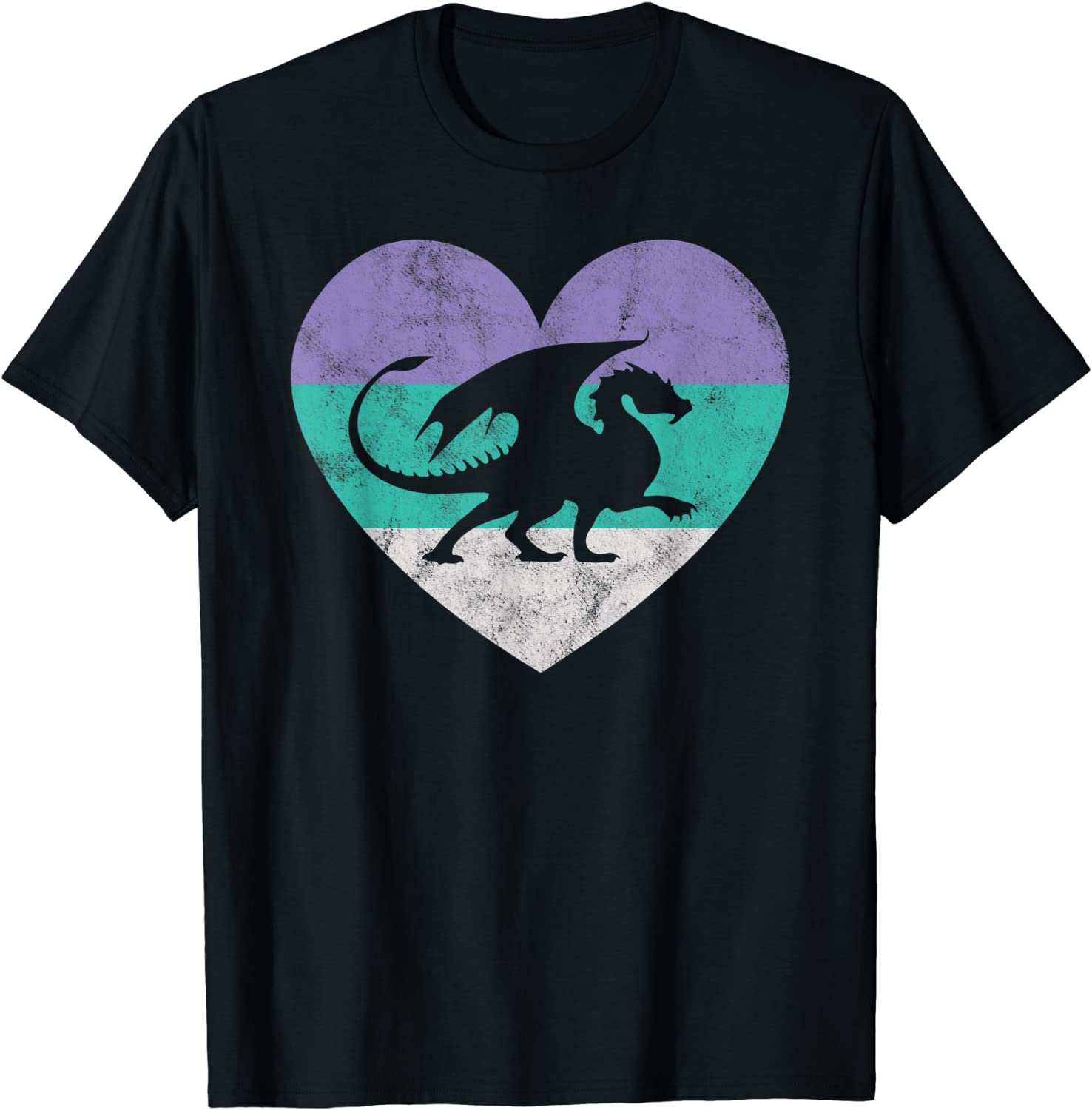 Dragon Gift Shirt For Women Girls Retro Cute