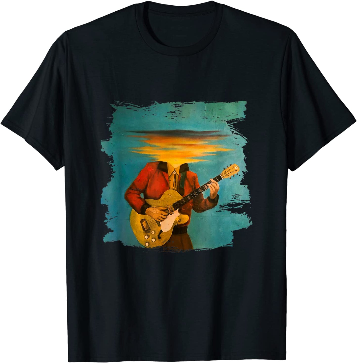 A Man Lost His Guitar A Long Time Gift Kids Friends Family T-Shirt