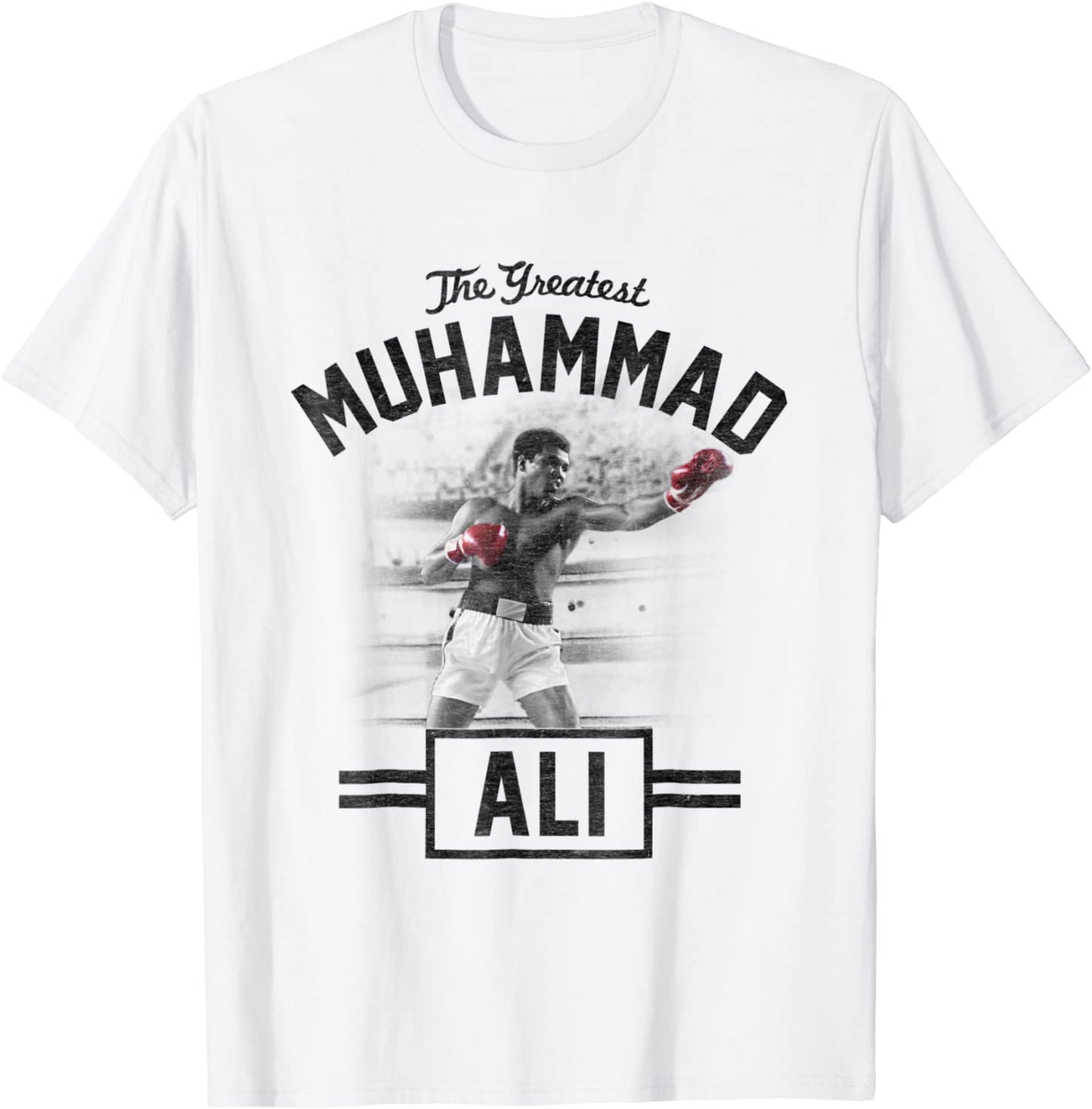 Muhammad Ali standing tall boxing T-shirt