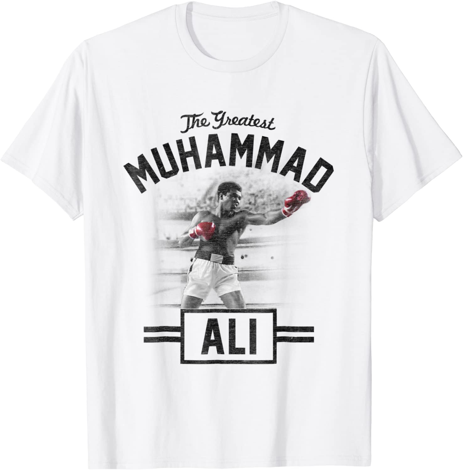 Muhammad Ali standing tall boxing T-shirt