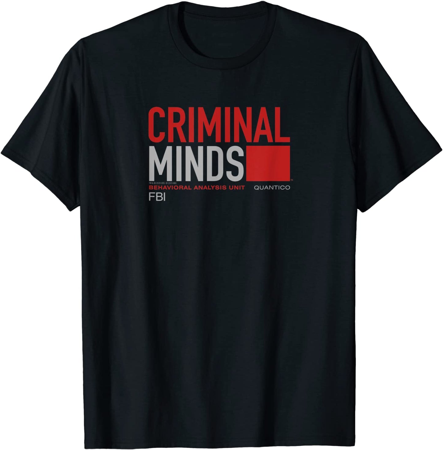 Criminal Minds BAU Quantico T-Shirt