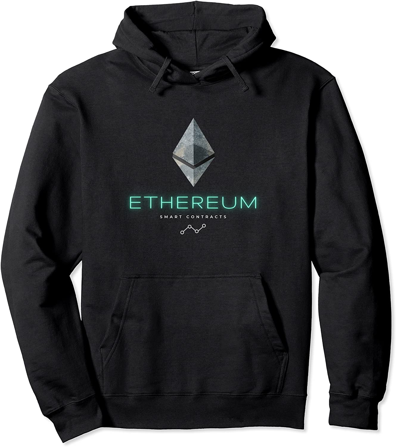 Ethereum ETH Smart Contracts Pullover Hoodie