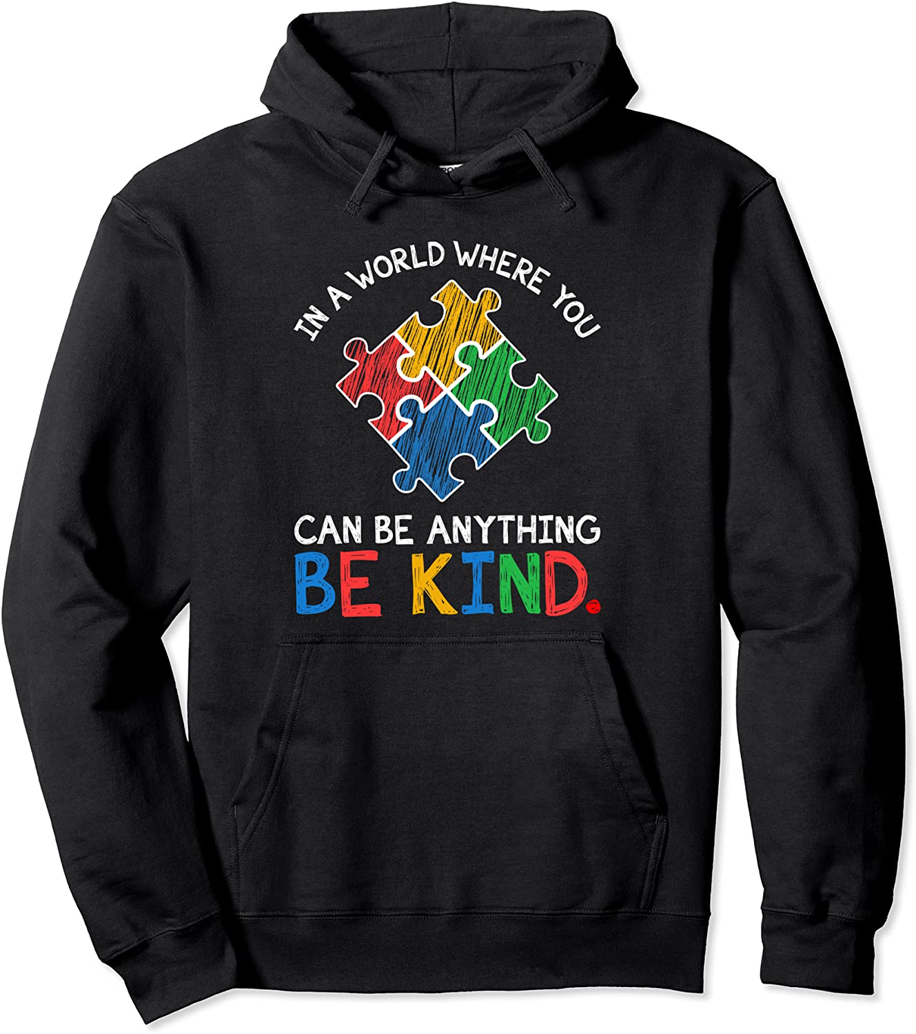 Be Kind Autism Awareness Hoodie