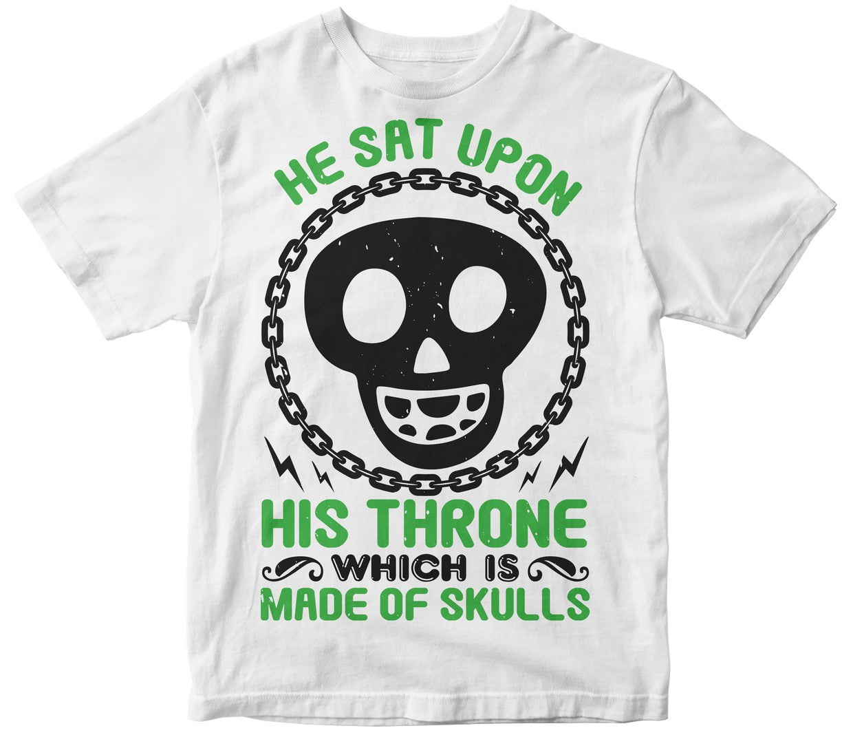 He Sat Upon His