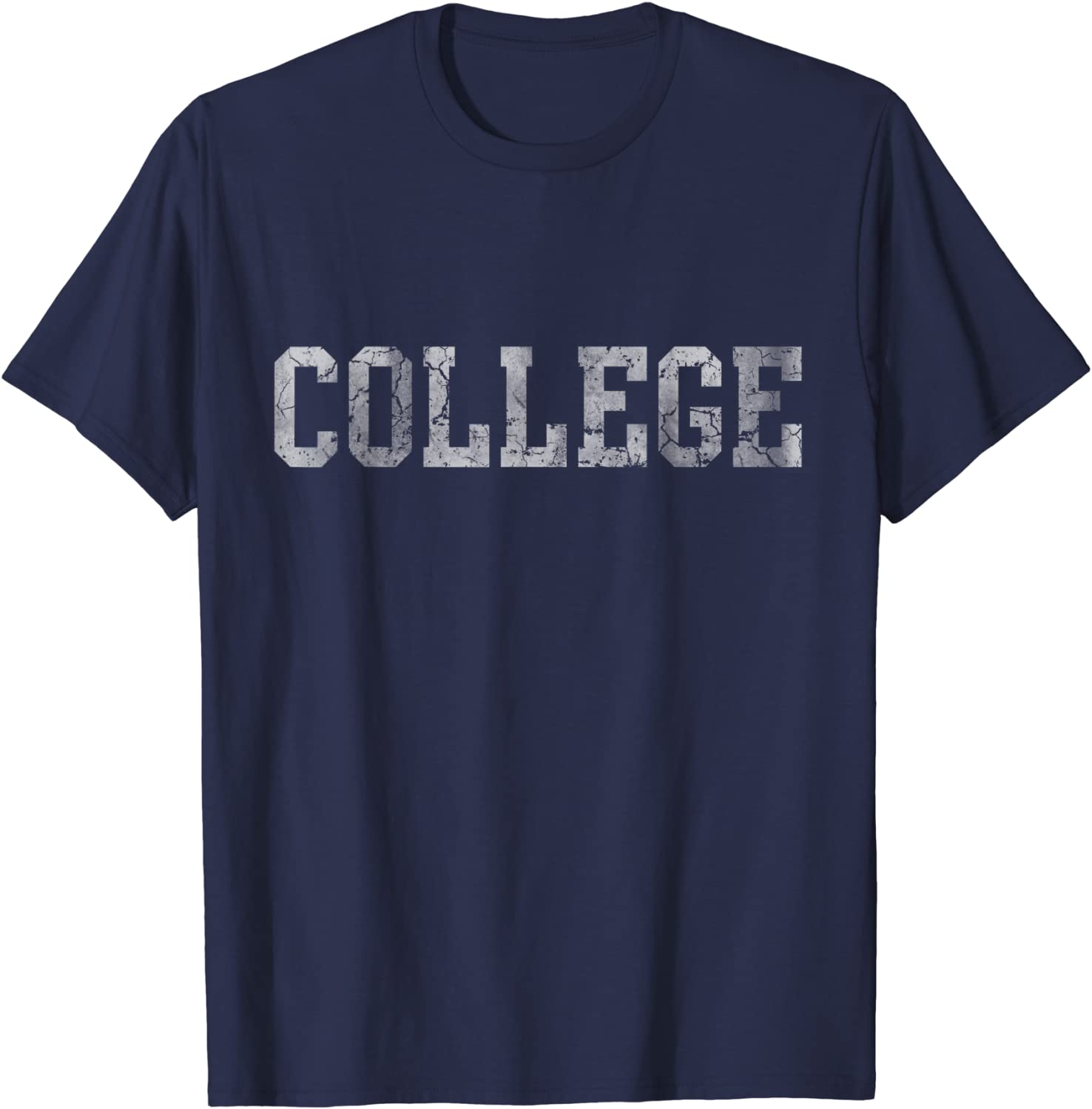 Retro College Funny T-Shirt Graduation T-Shirt