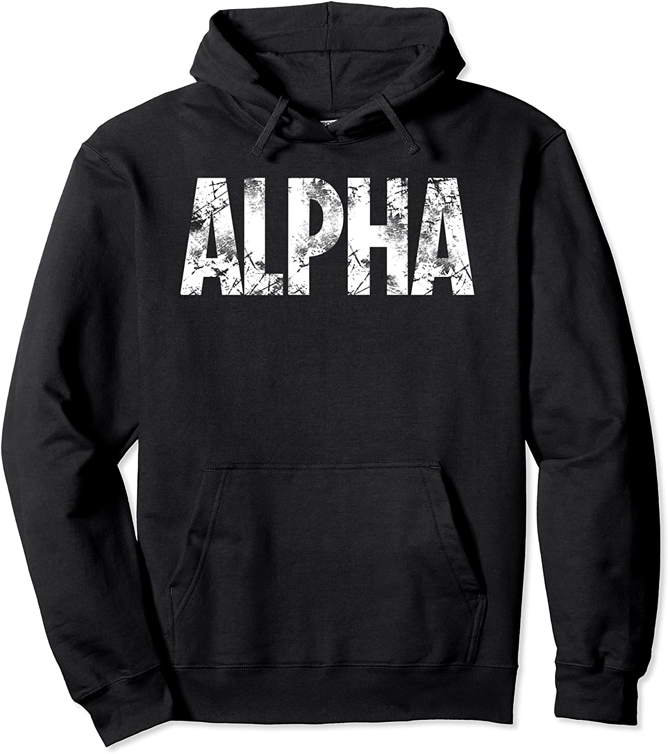 Original Alpha Gym T Shirt Workout Bodybuilding Lifting Gift Pullover Hoodie