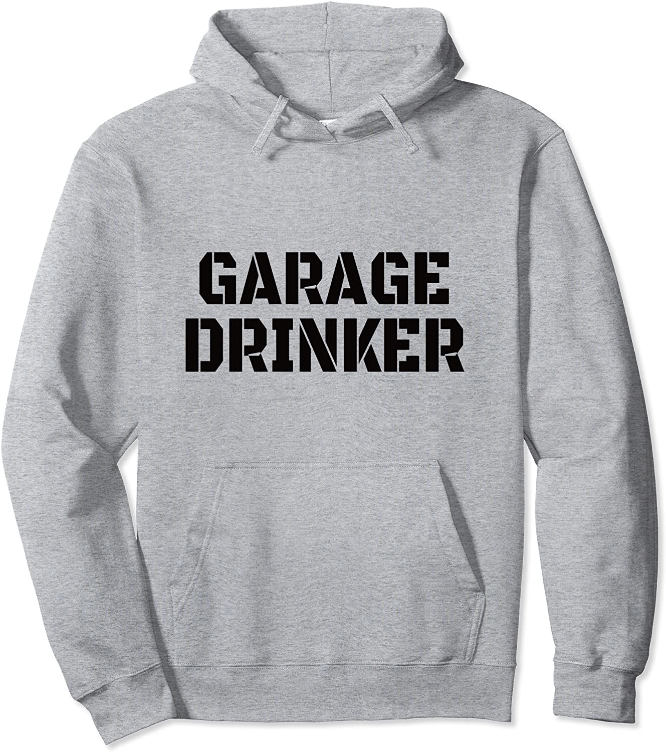 Garage Drinker Humor Gift Vintage Funny Pullover Hoodie