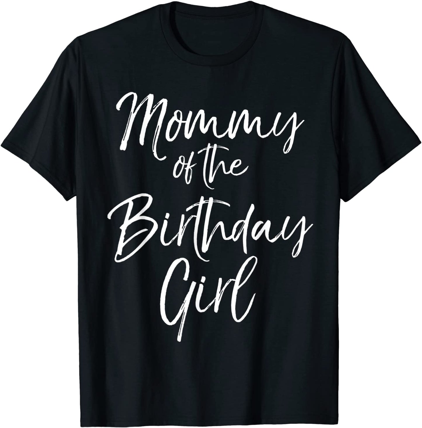 Mommy of the Birthday Girl Shirt for Women Cute Party Shirt
