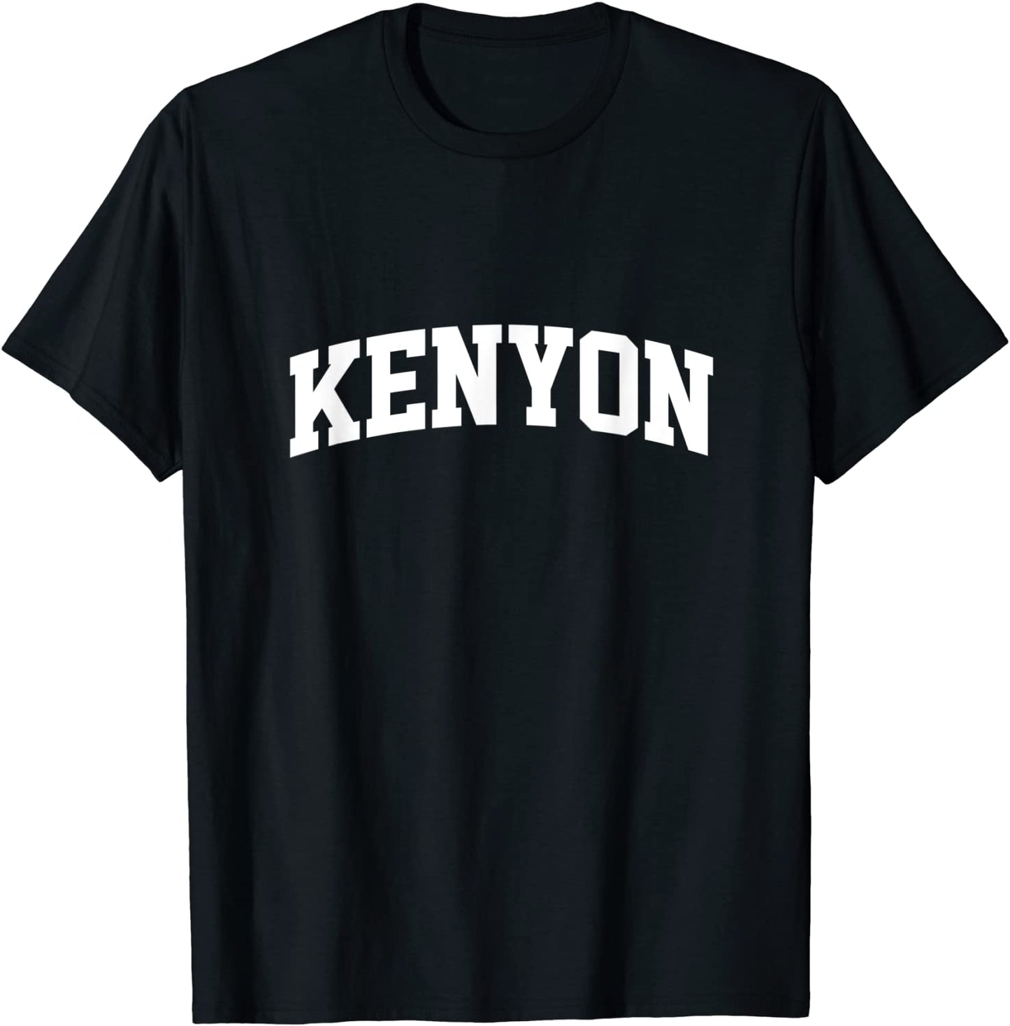 Kenyon Name Family Vintage Retro Sports Arch T-Shirt