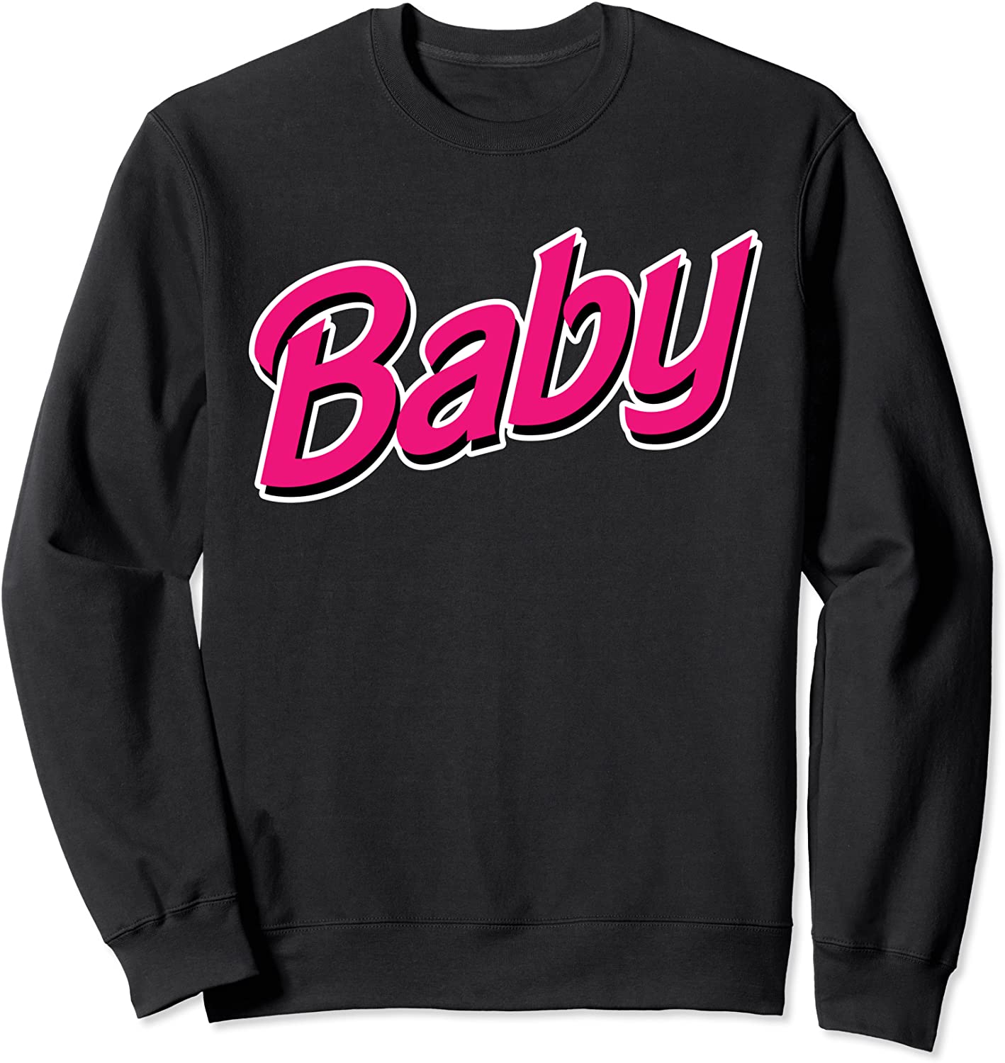 Pink Baby Design For Cute BDSM DDLG ABDL Diaper Lover Sweatshirt