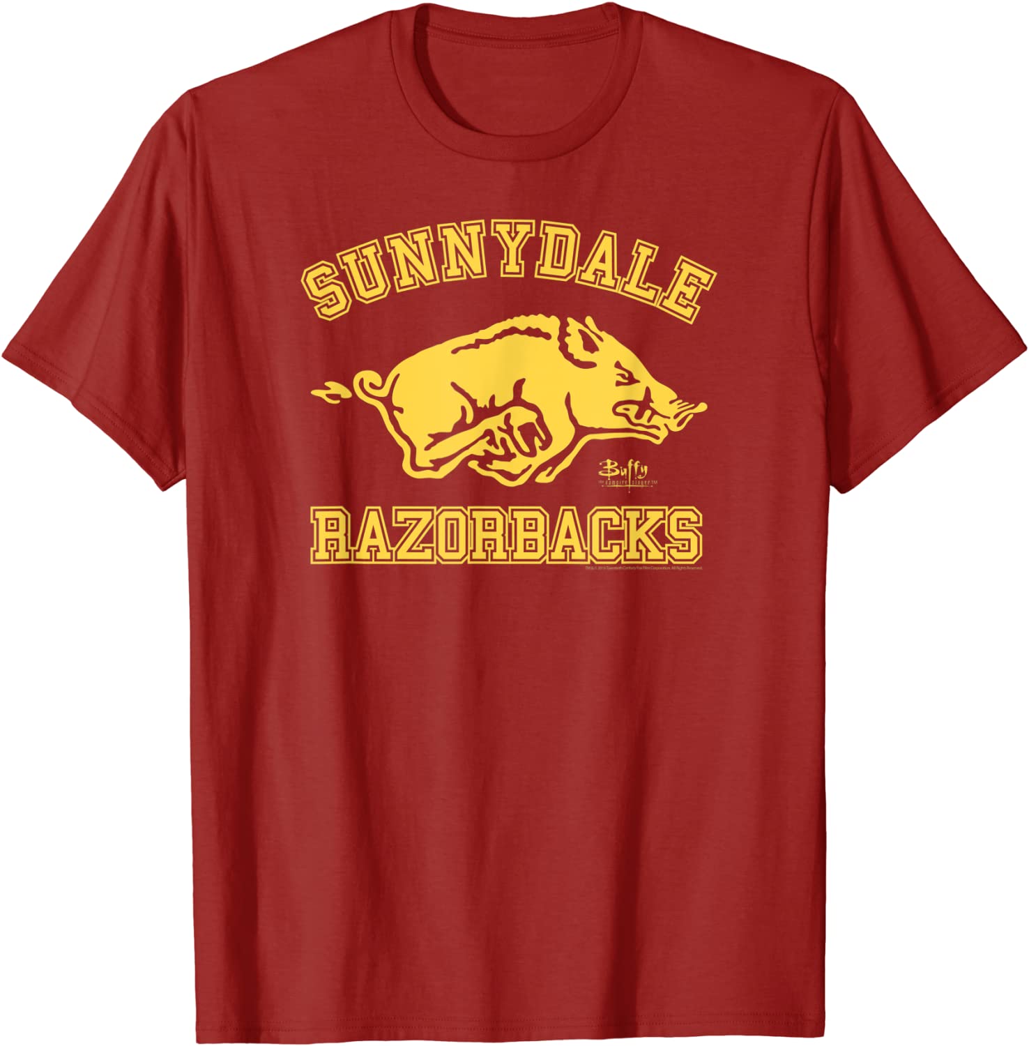 Buffy the Vampire Slayer Sunnydale Razorbacks T-Shirt