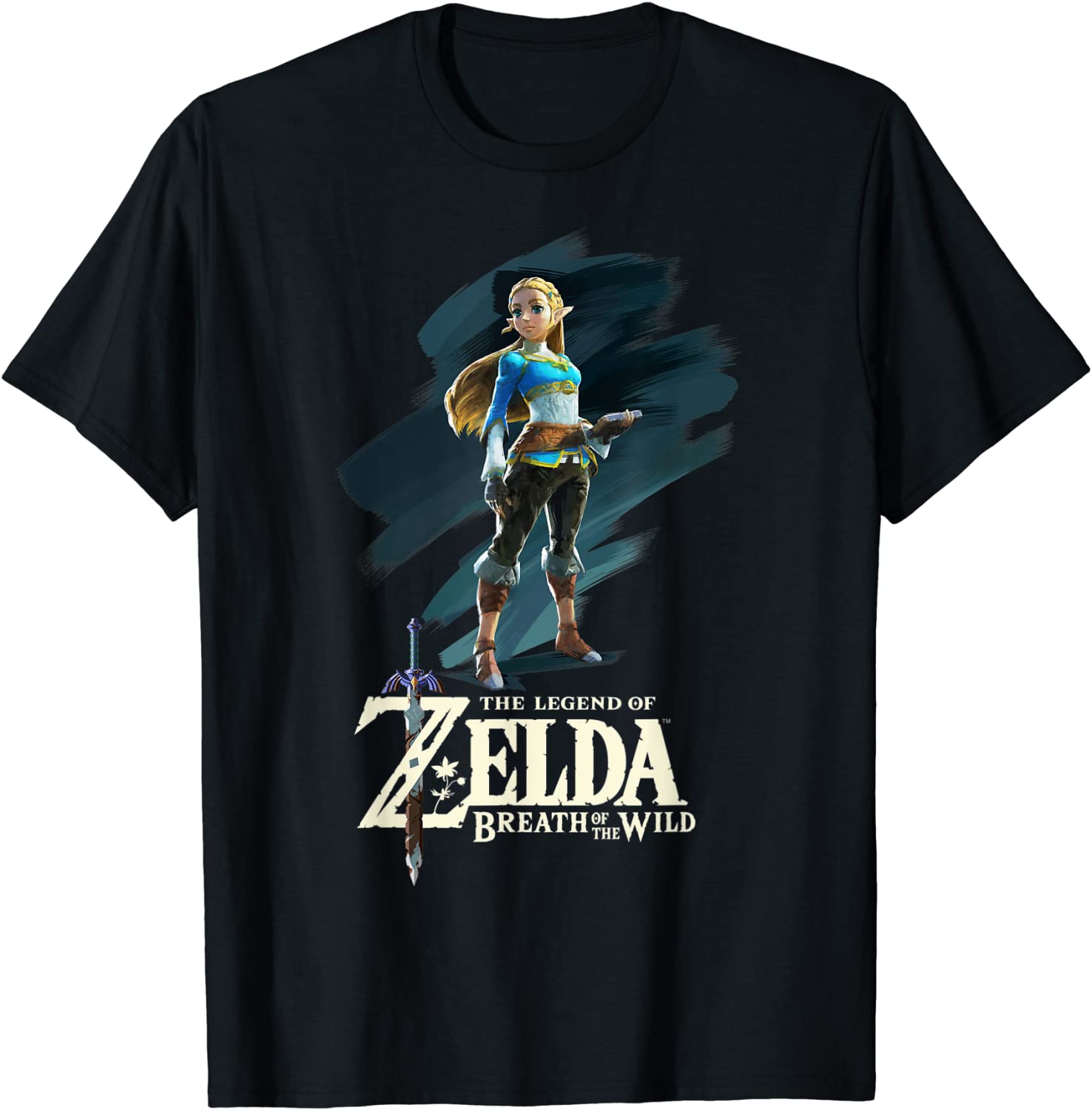 Legend of Zelda Breath of the Wild Princess Graphic T-Shirt T-Shirt
