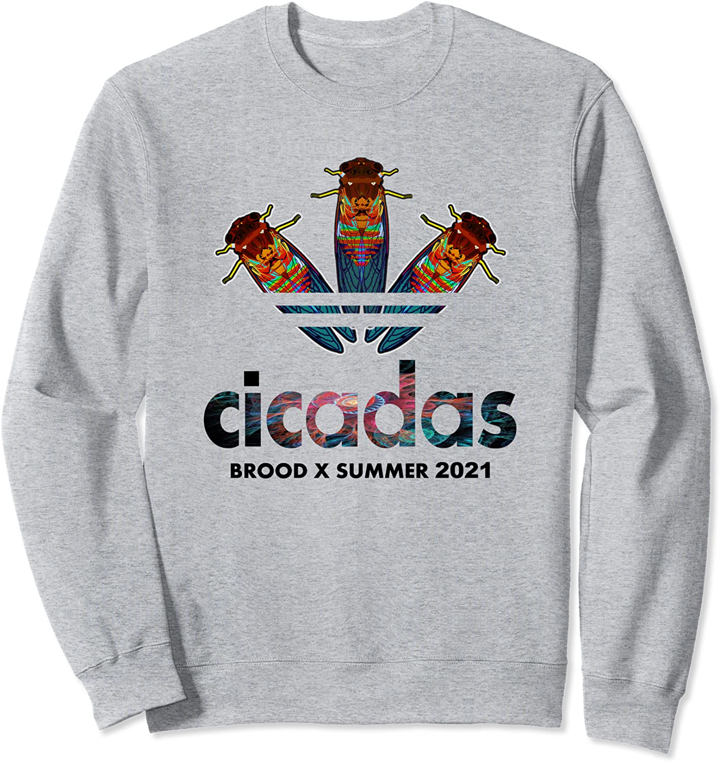 Cicada Summer Brood X Magicicada 2021 USA Sweatshirt