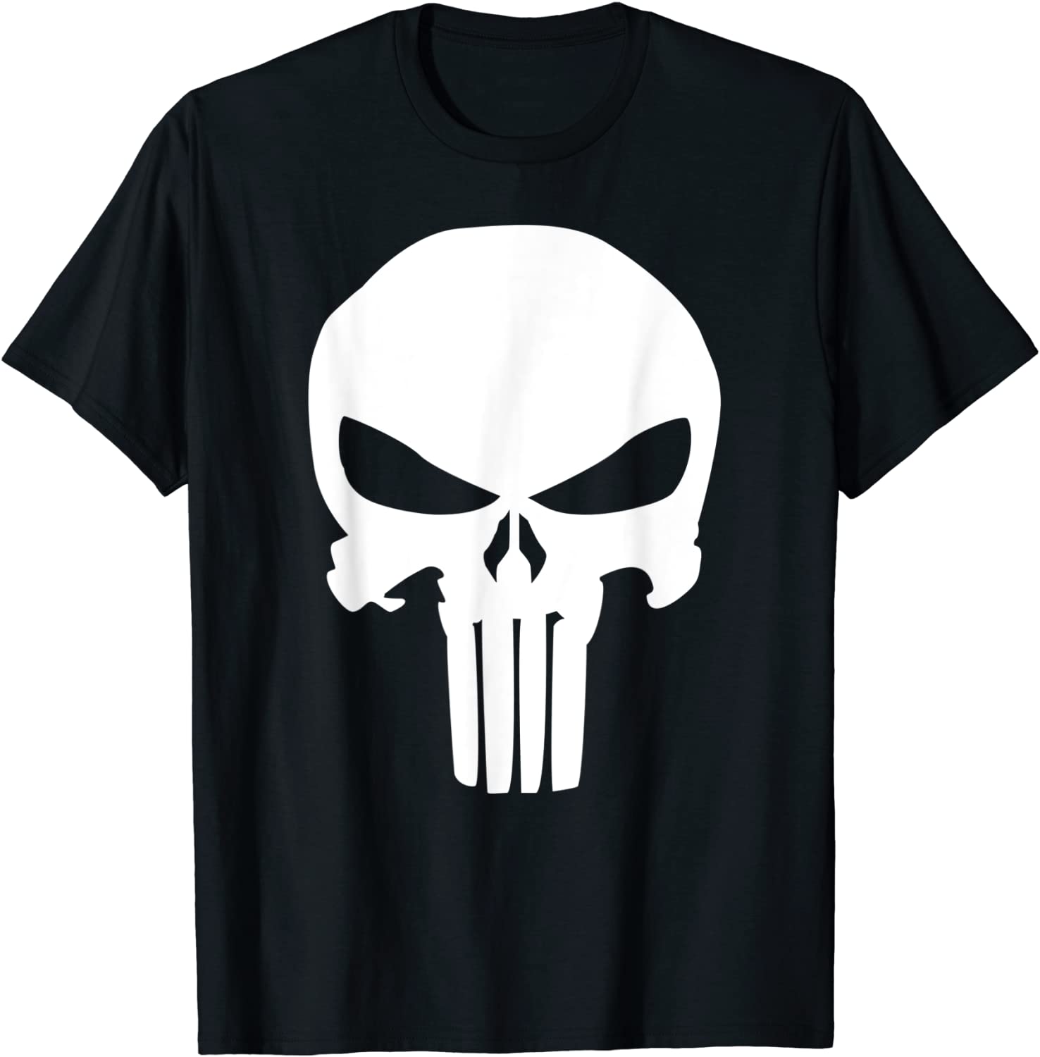 Marvel Punisher Classic Skull Symbol Graphic T-Shirt T-Shirt